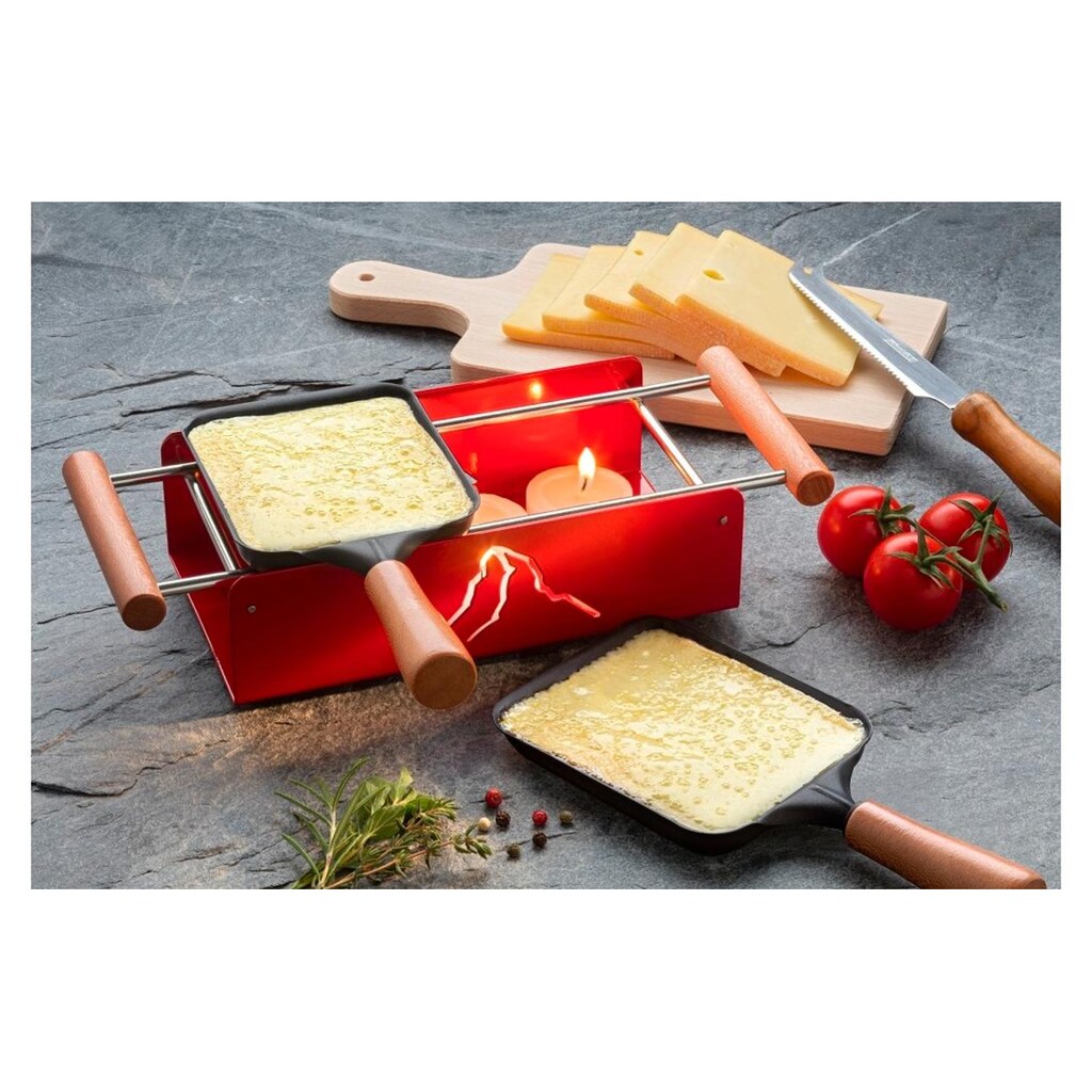 Raclette »TTM Twiny Cheese Valais«, 2 St. Raclettepfännchen, - W