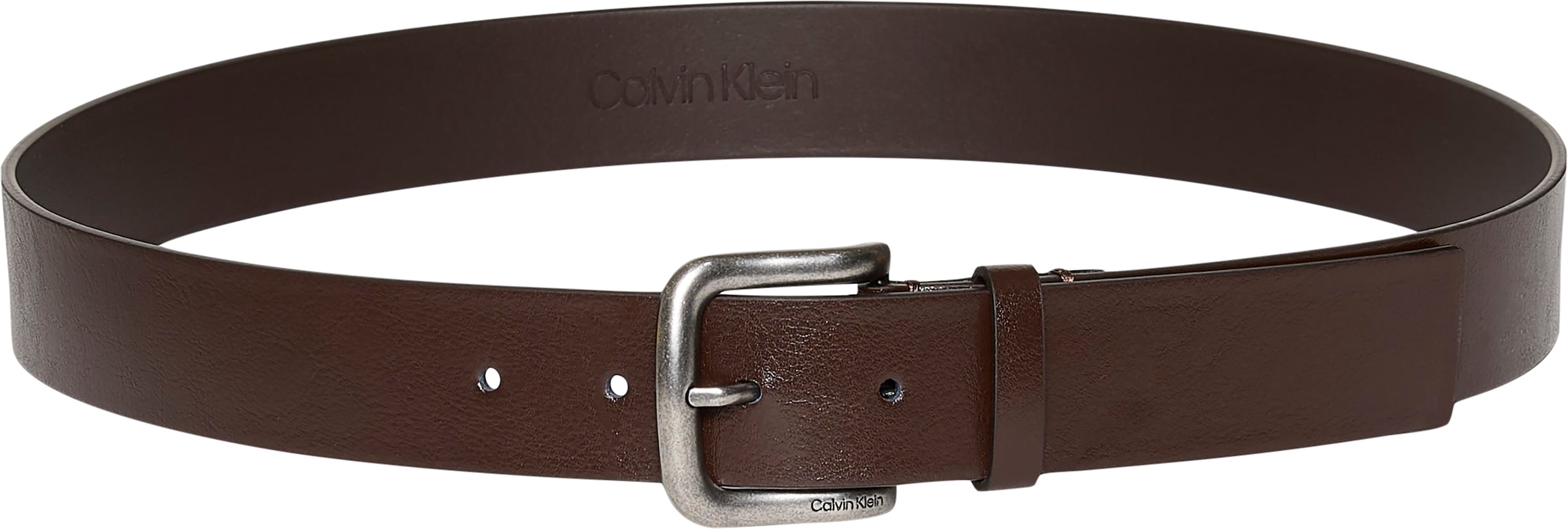 Calvin Klein Ceinture en cuir Regular fit, grössenverstellbar