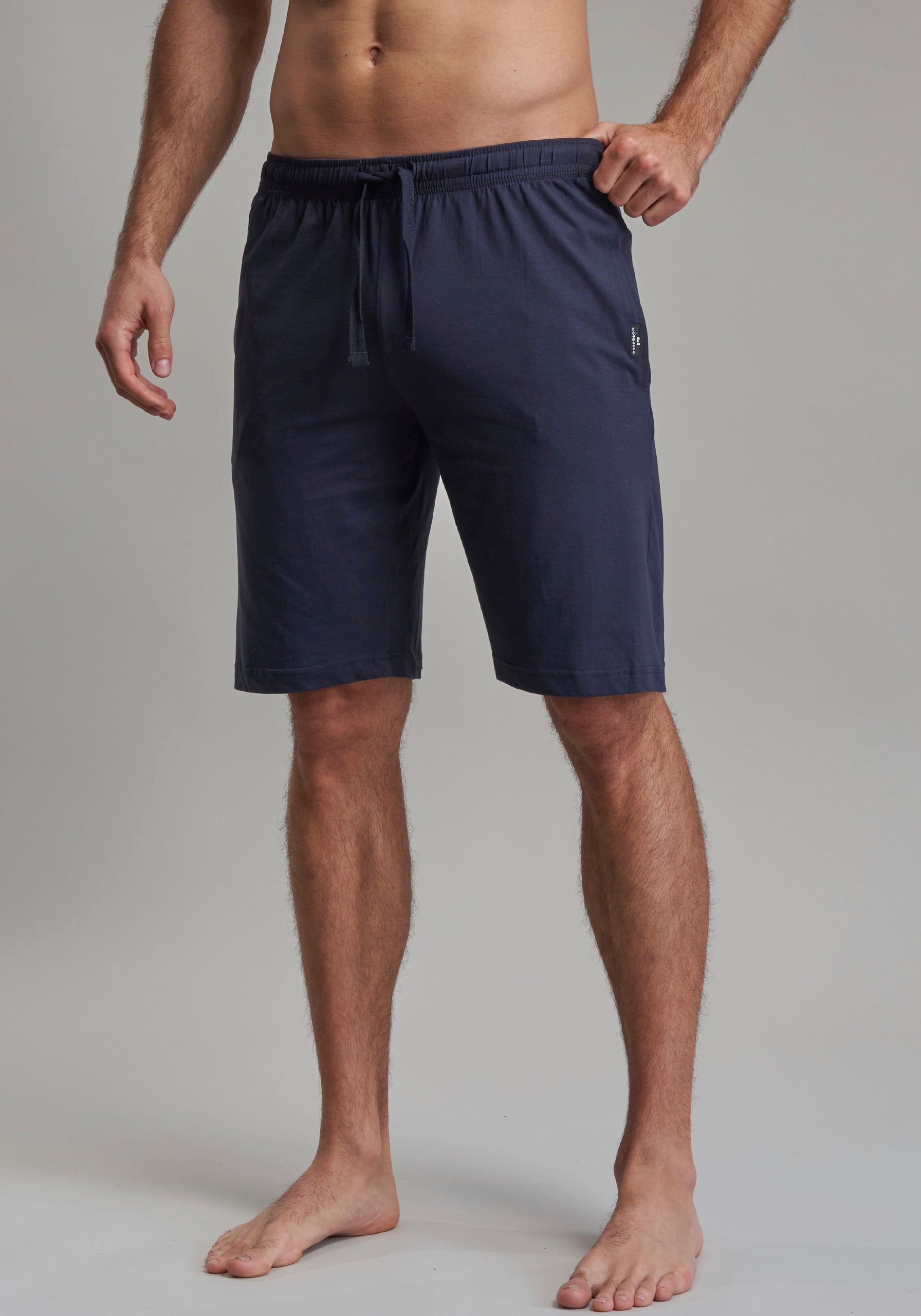 GÖTZBURG Homewearhose »New York«, 100% Baumwolle, Kordelzug, bequem