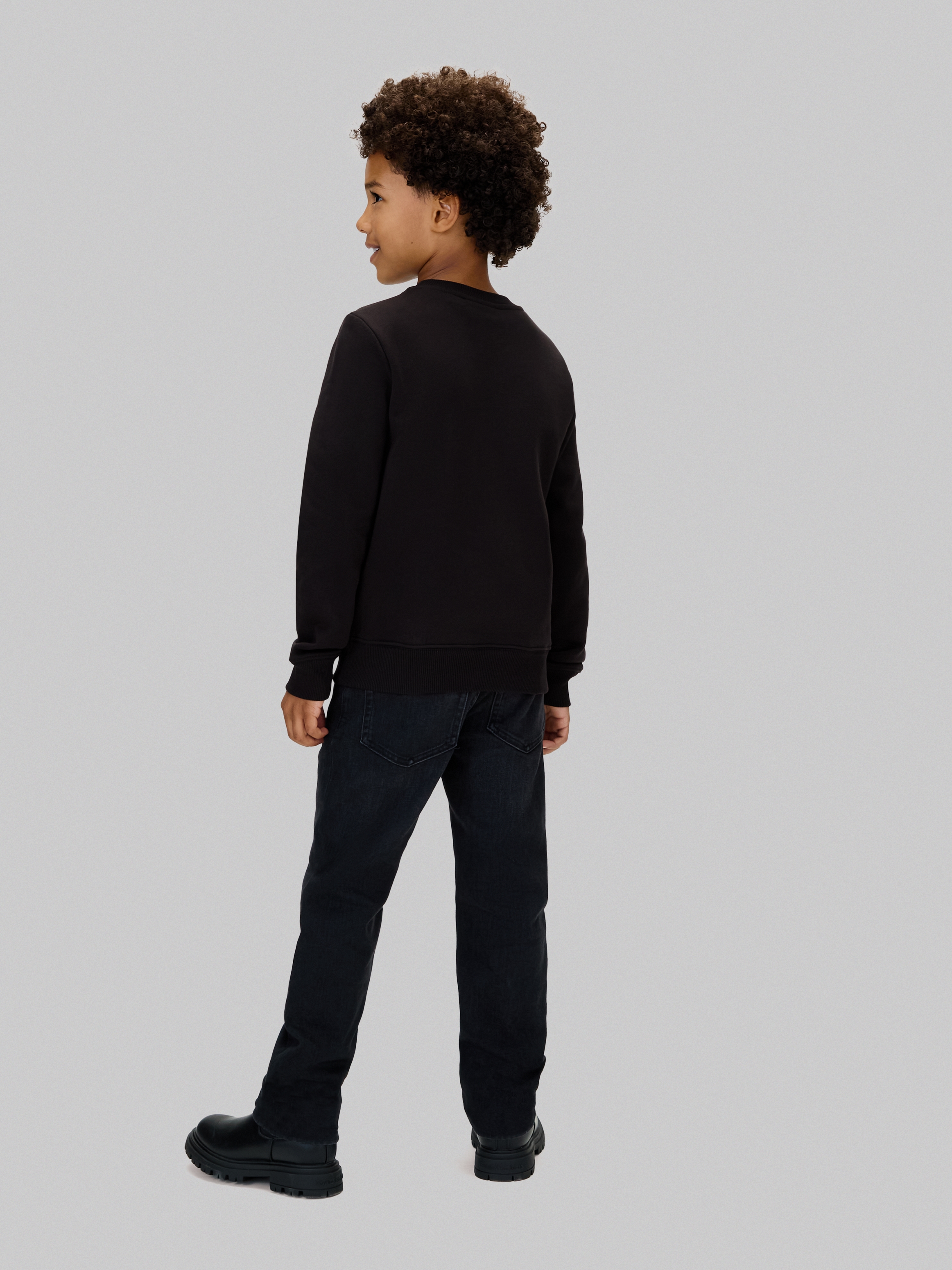 Calvin Klein Jeans Sweatshirt »CK MONOGRAM TERRY CN SWEATSHIRT«, für Kinder bis 16 Jahre, Logo-Print
