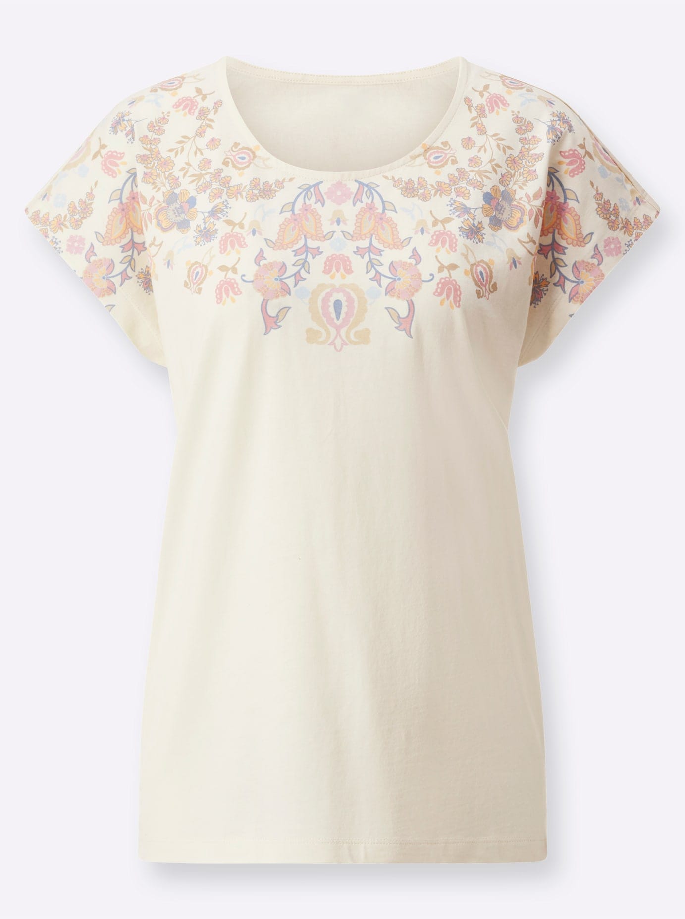 Classic Basics Shirt à col rond »Rundhals-Shirt« 1 cuis