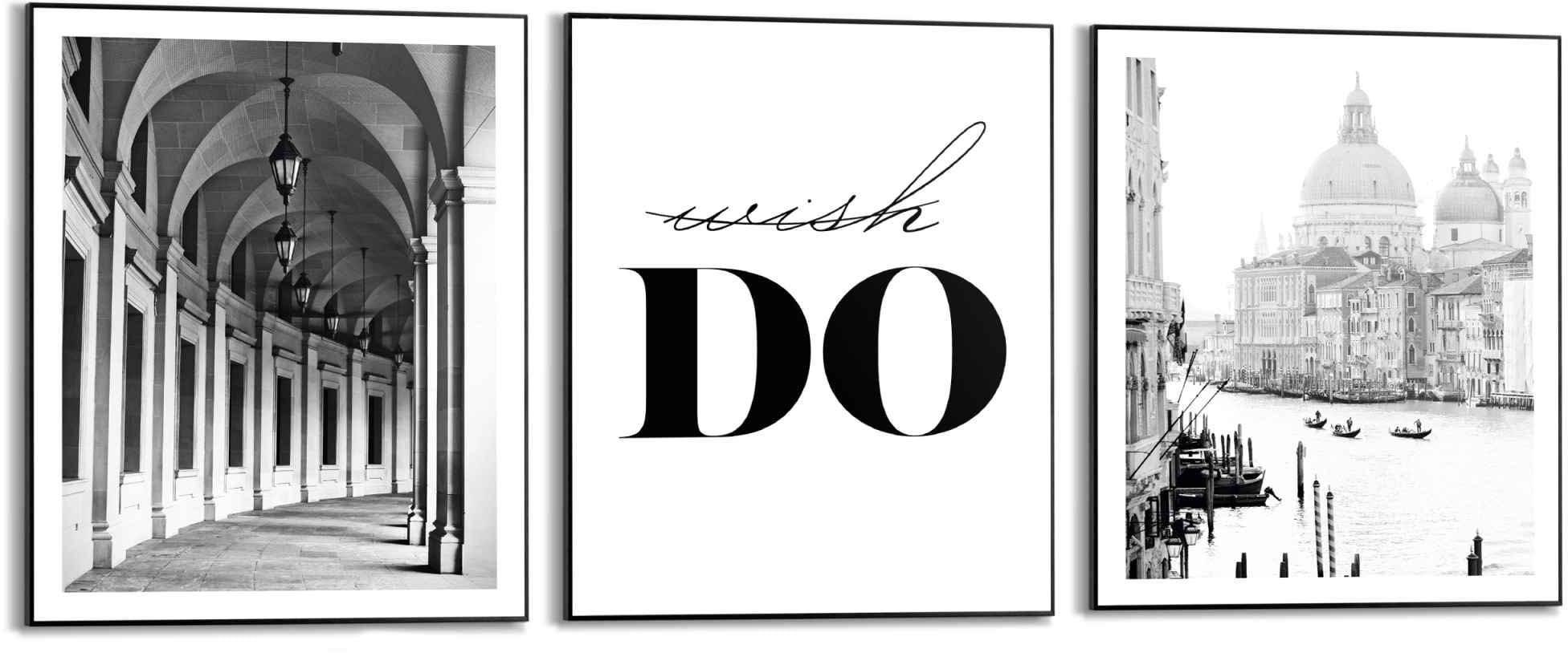 Image of Reinders! Wandbild »Do and Go Venedig - Italien - Vintage - Korridor«, (3 St.) bei Ackermann Versand Schweiz