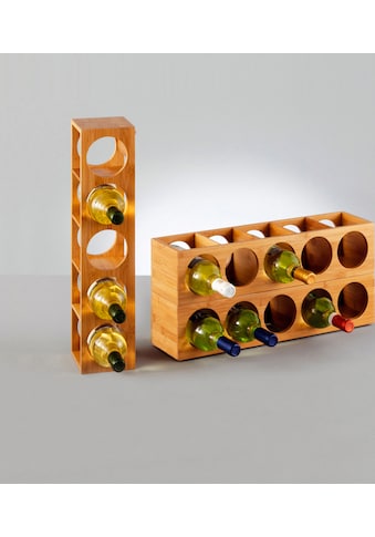 Zeller Present Weinregal »Bamboo«, für bis zu 5 Weinflaschen geeignet kaufen