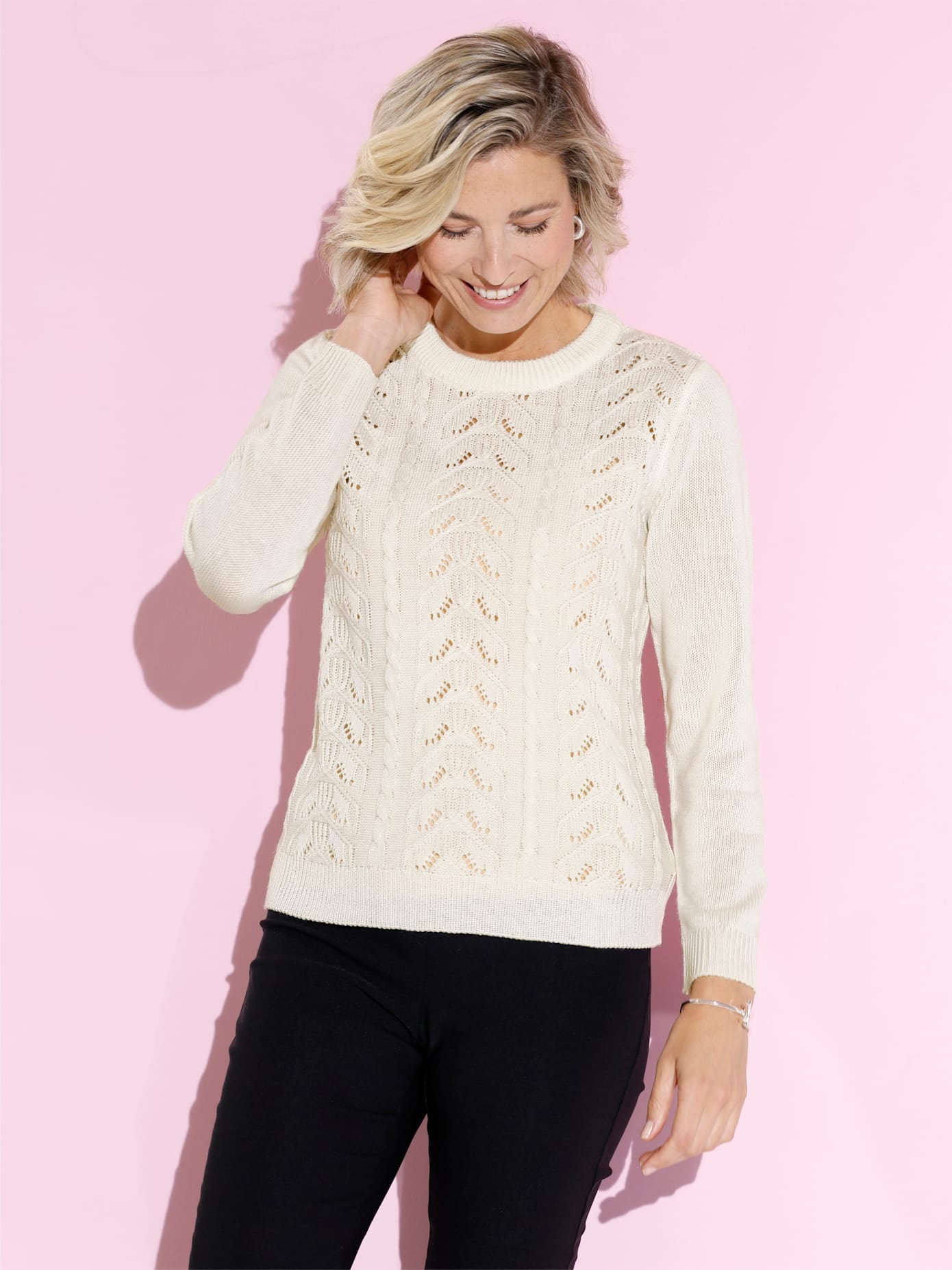 Classic Basics Rundhalspullover "Rundhals-Pullover"