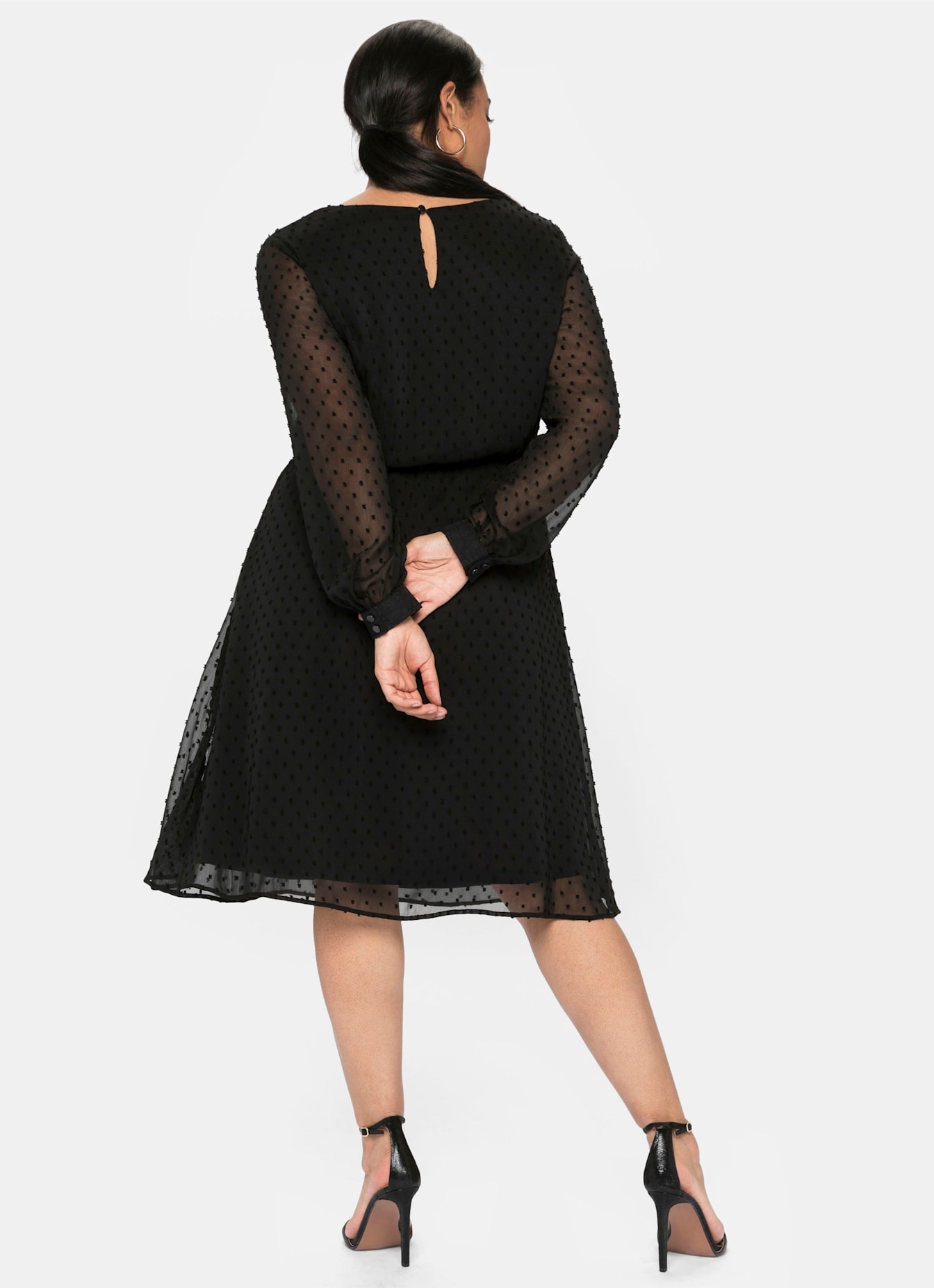 Sheego Chiffonkleid »Abendkleid«
