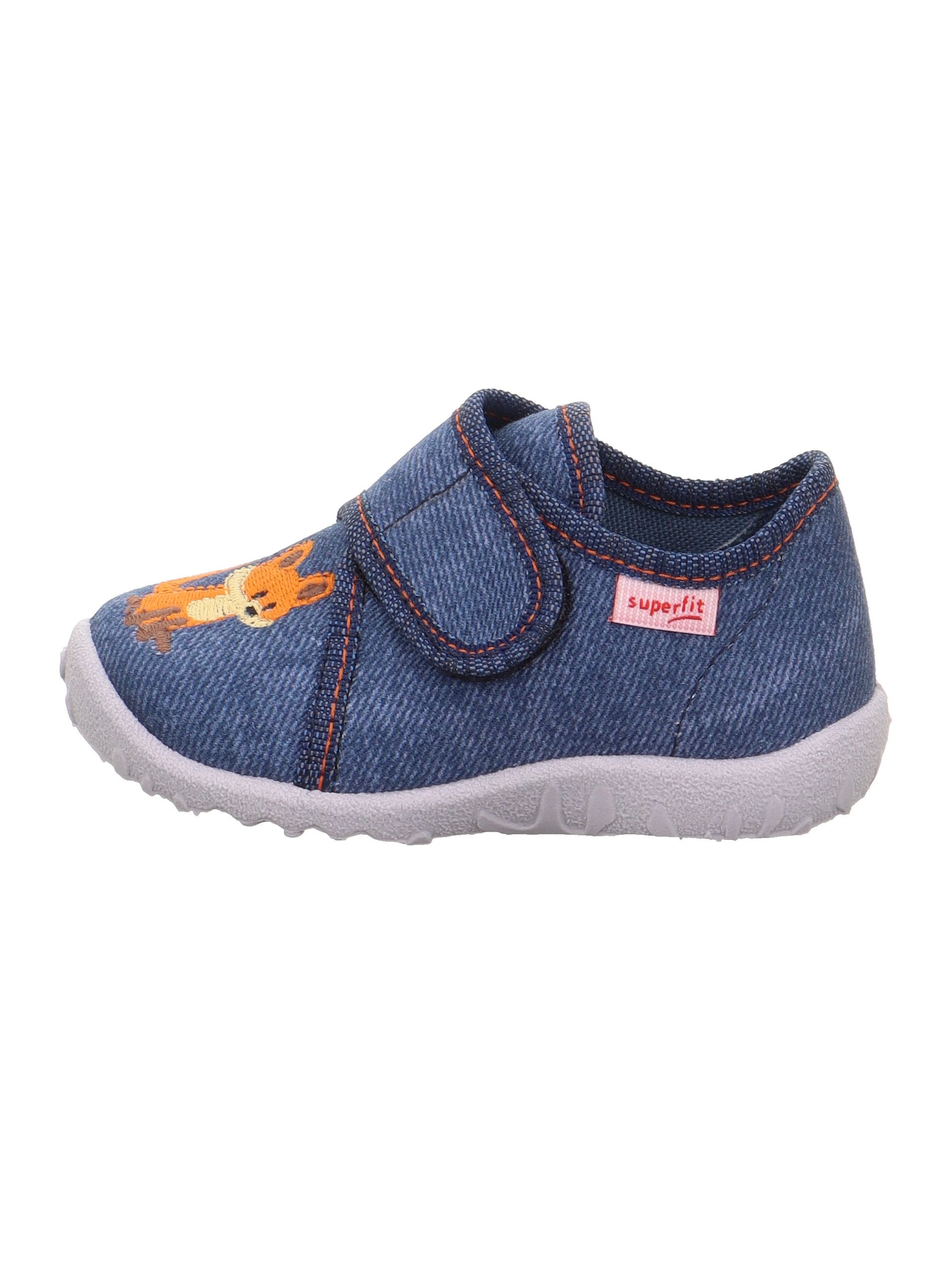 Superfit Chausson »SPOTTY , WMS: mittel«  Chaussure de maternelle avec fermeture velcro, gabarit de taille à télécharger
