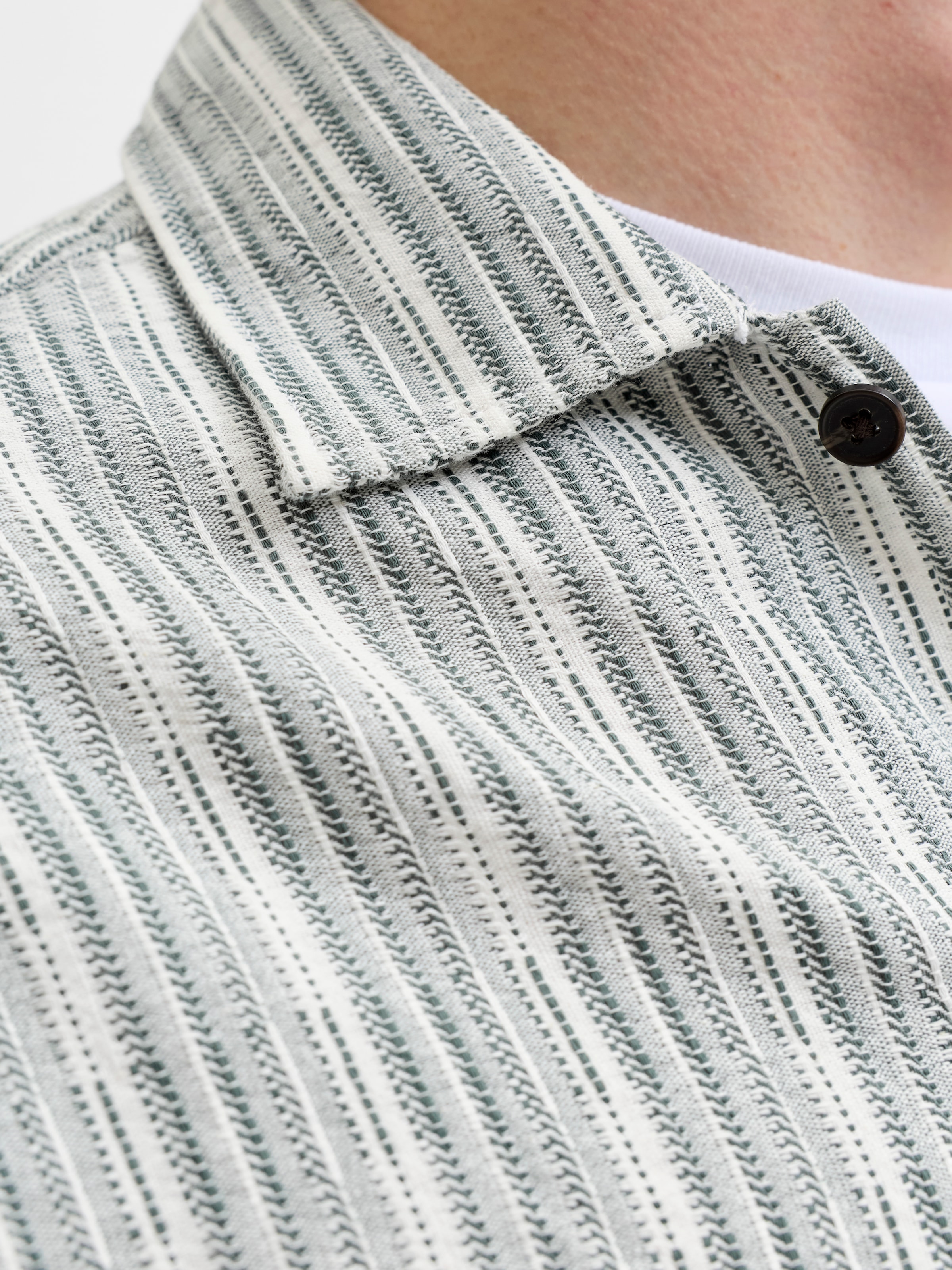 Jack & Jones Kurzarmhemd »JPRBLUTIAGO STRUCTURE SS RESORT SHIRT SN« Baumwolle, locker geschnitten