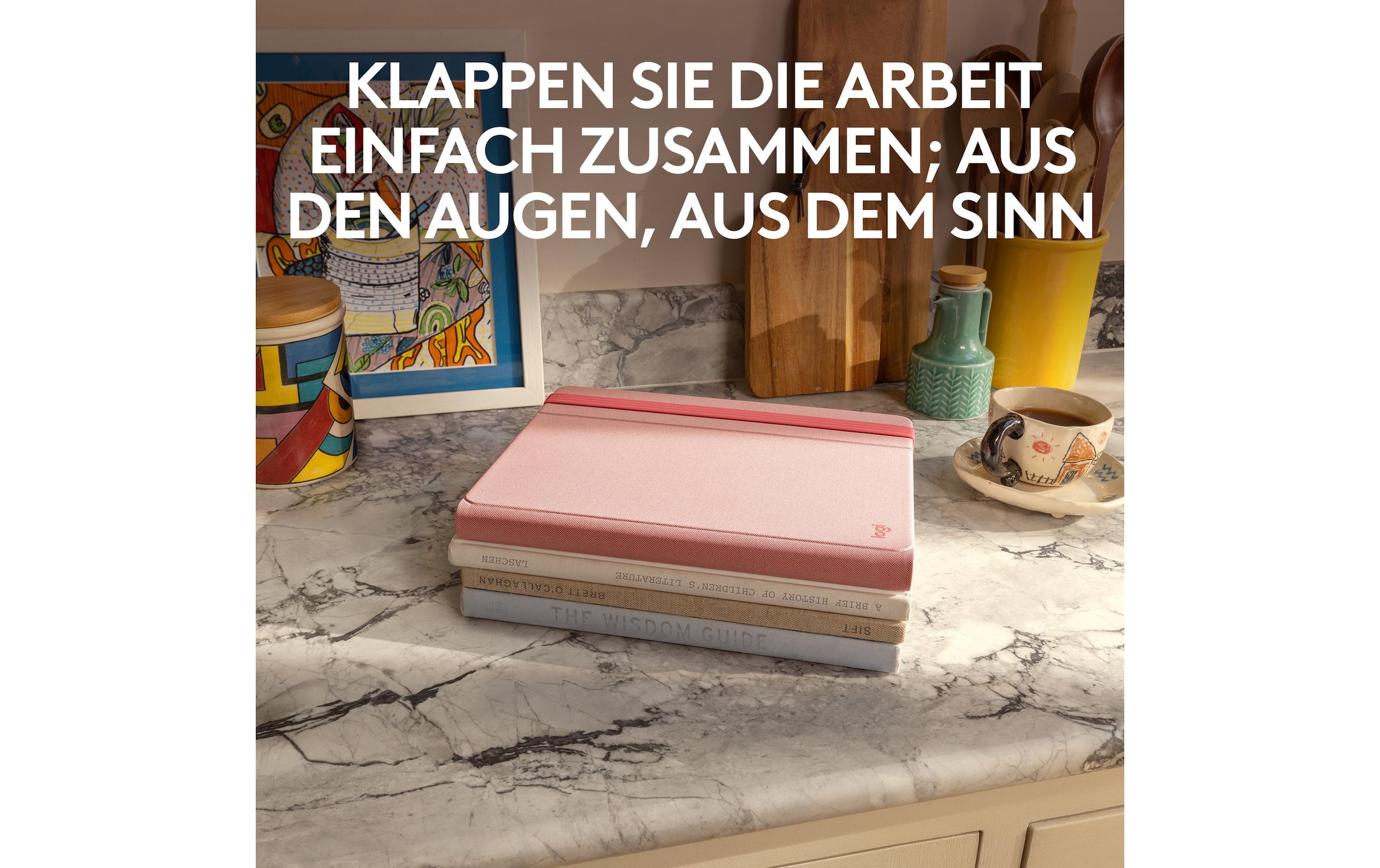 Logitech Clavier de tablette »Cover Casa Pop-Up Desk« ()