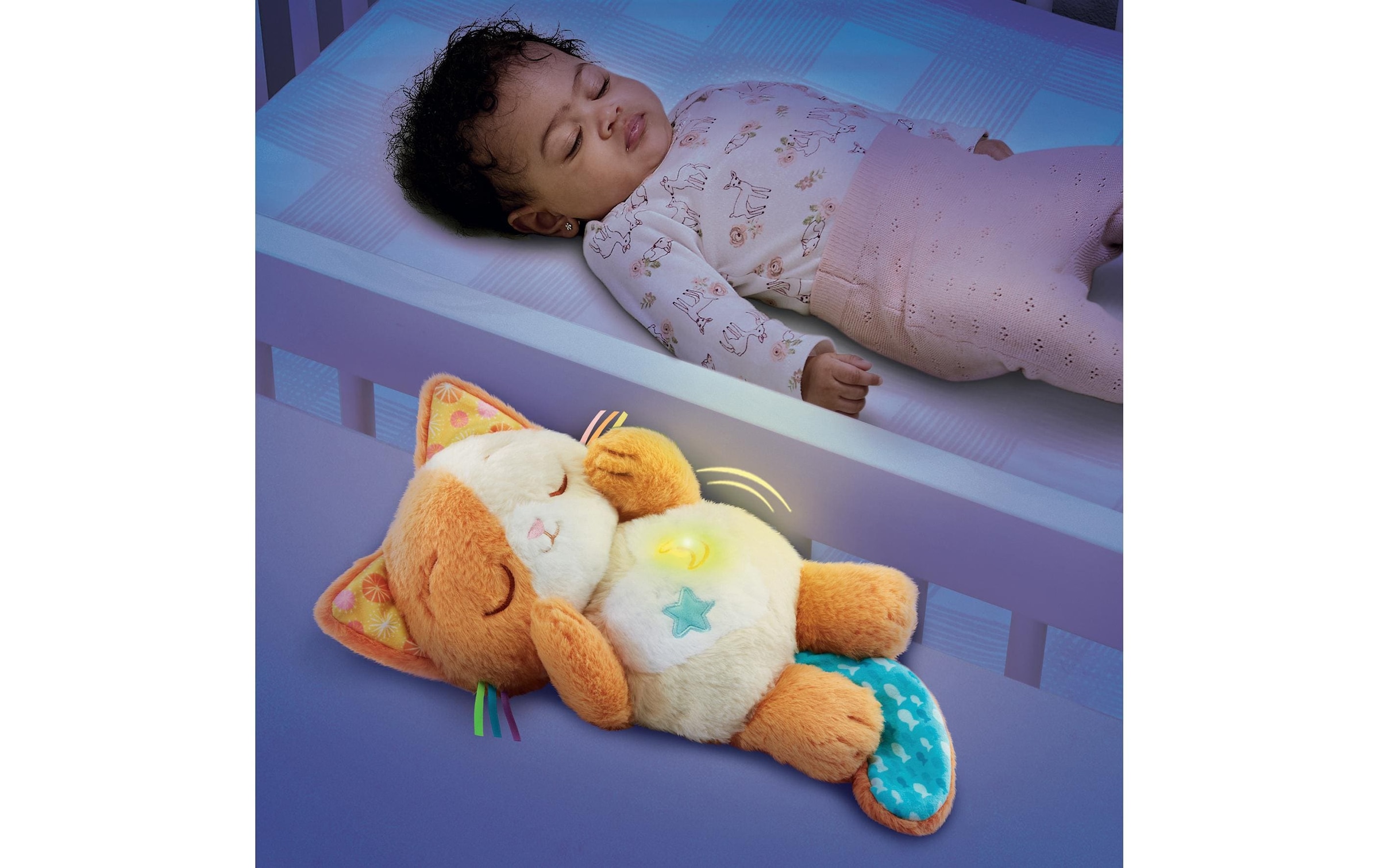 Vtech® Plüschfigur »Mon chaton douce nuit -FR-«, (1 St.)