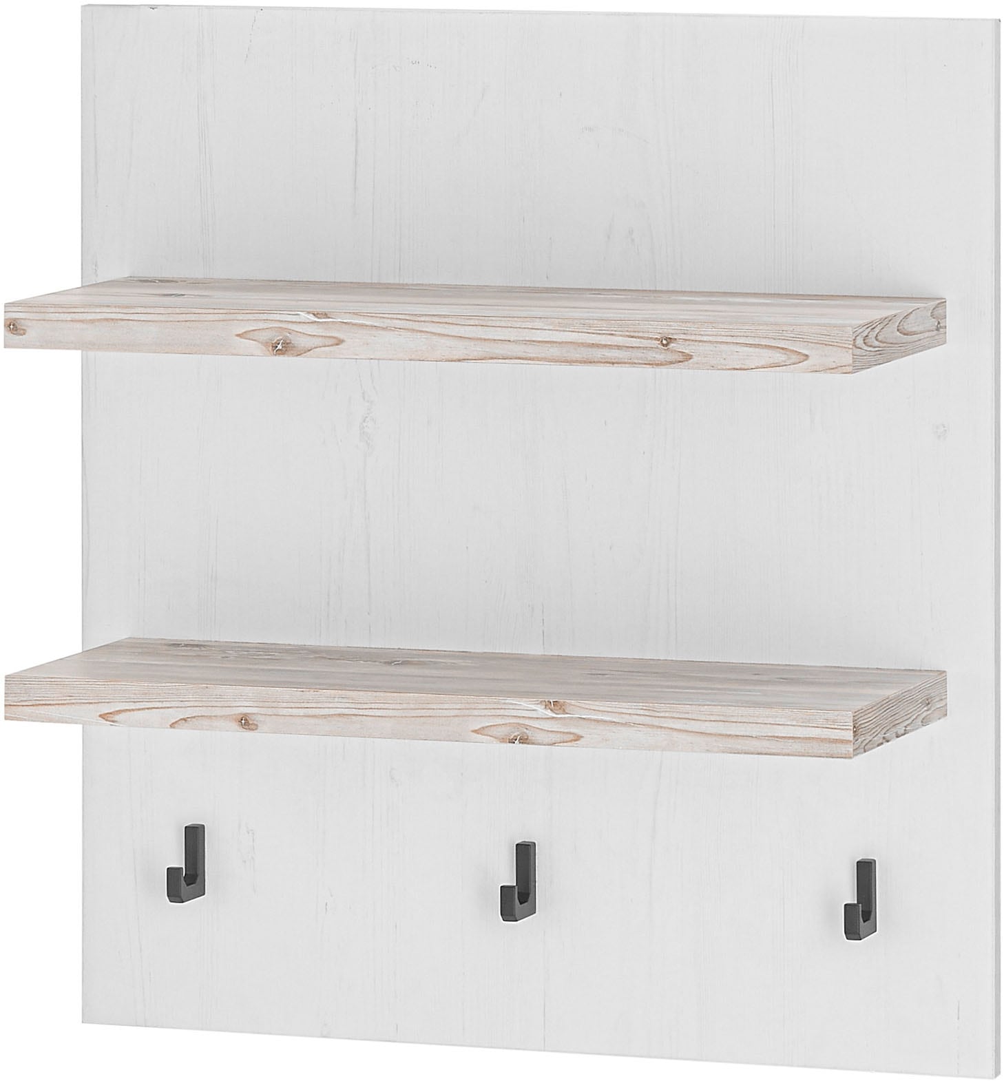 Image of Home affaire Küchenregal "Florenz, Wandboard in Pinie Weiss, Hängeregal, Wandregal" im Landhausstil, Breite 60 cm, 28 mm starker Ablageboden