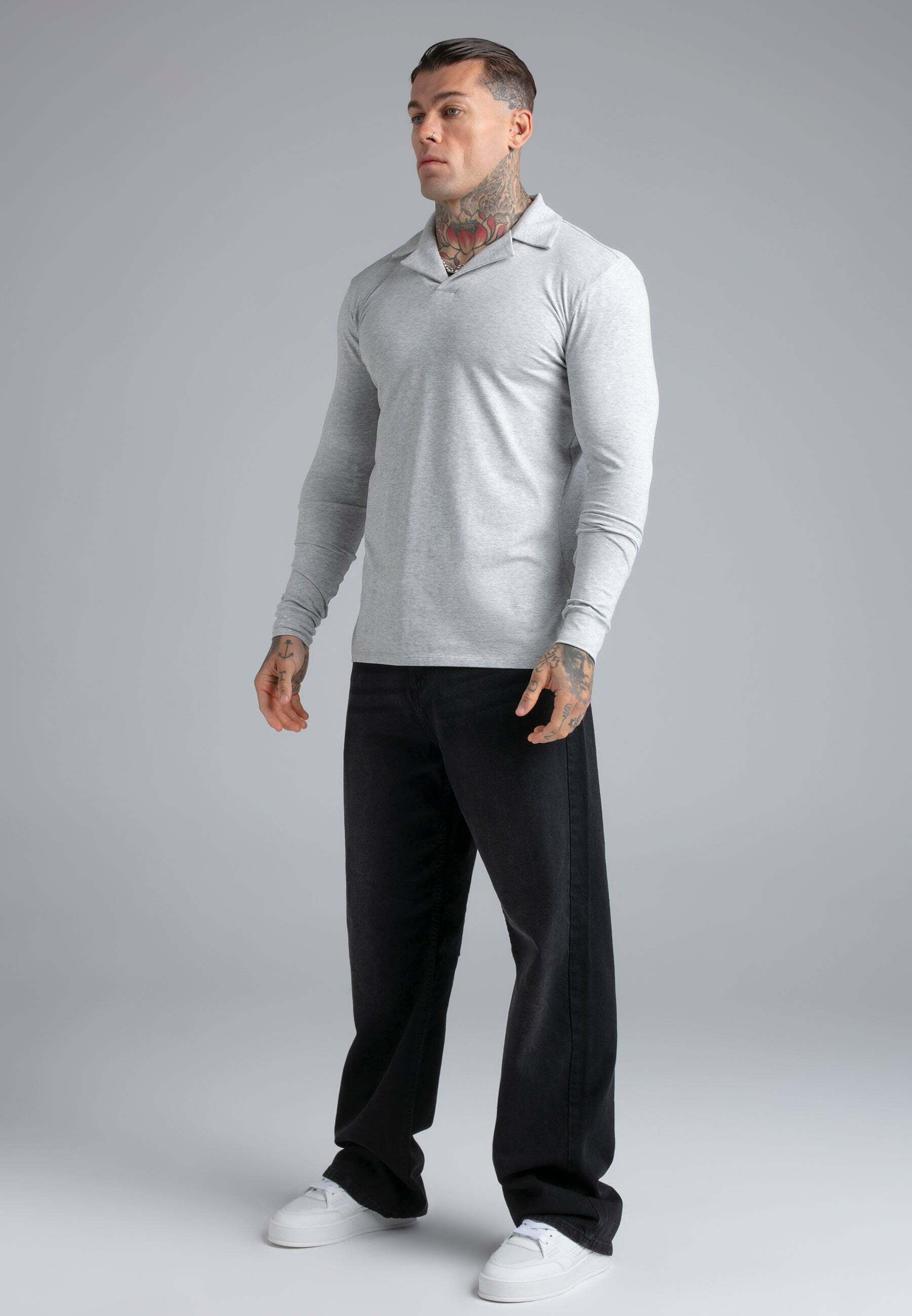 Siksilk Polo à manches longues »Siksilk Langarmpolo Revere«