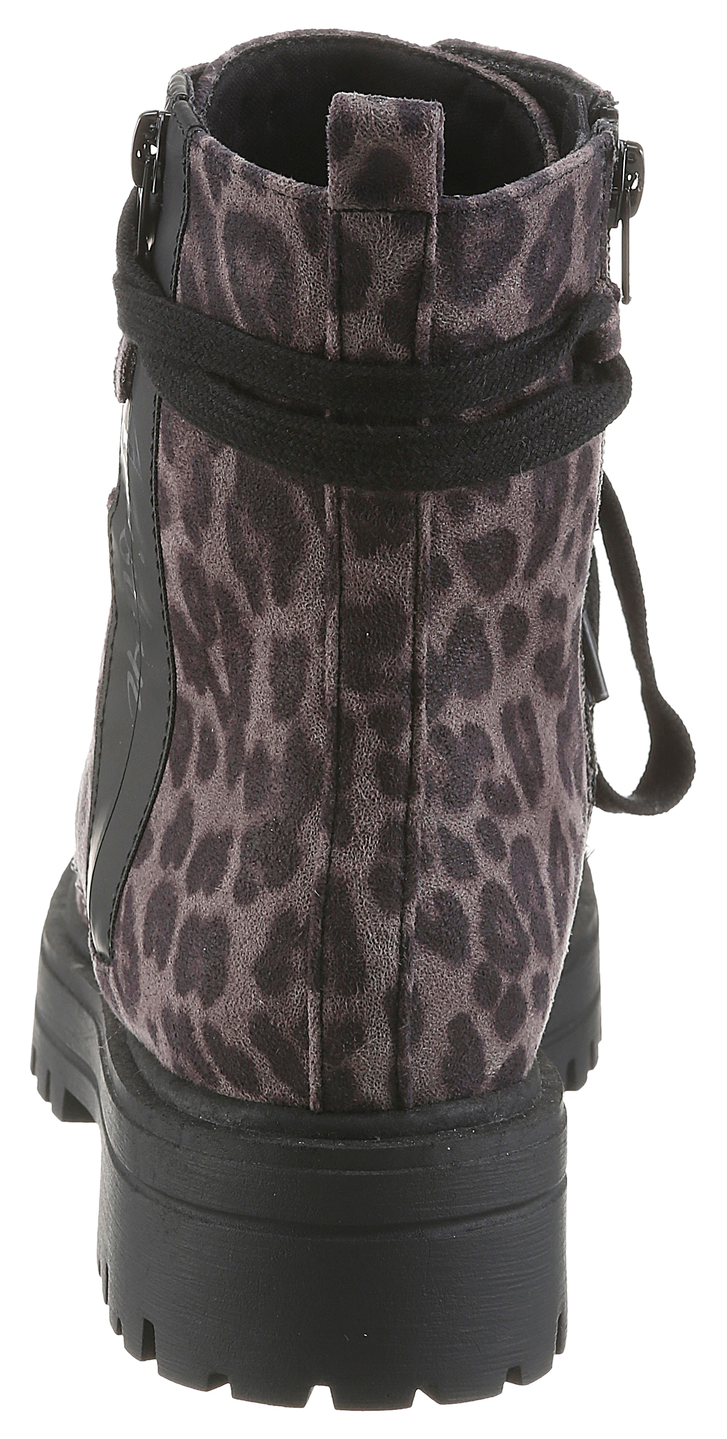 Aniston SHOES Bottines à lacets  bottines à fermeture éclair, imprimé animal - NOUVELLE COLLECTION