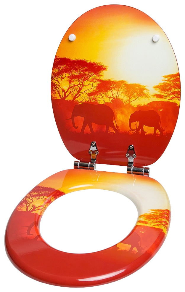 Sanilo Siège de WC »Savanne« mit Absenkautomatik