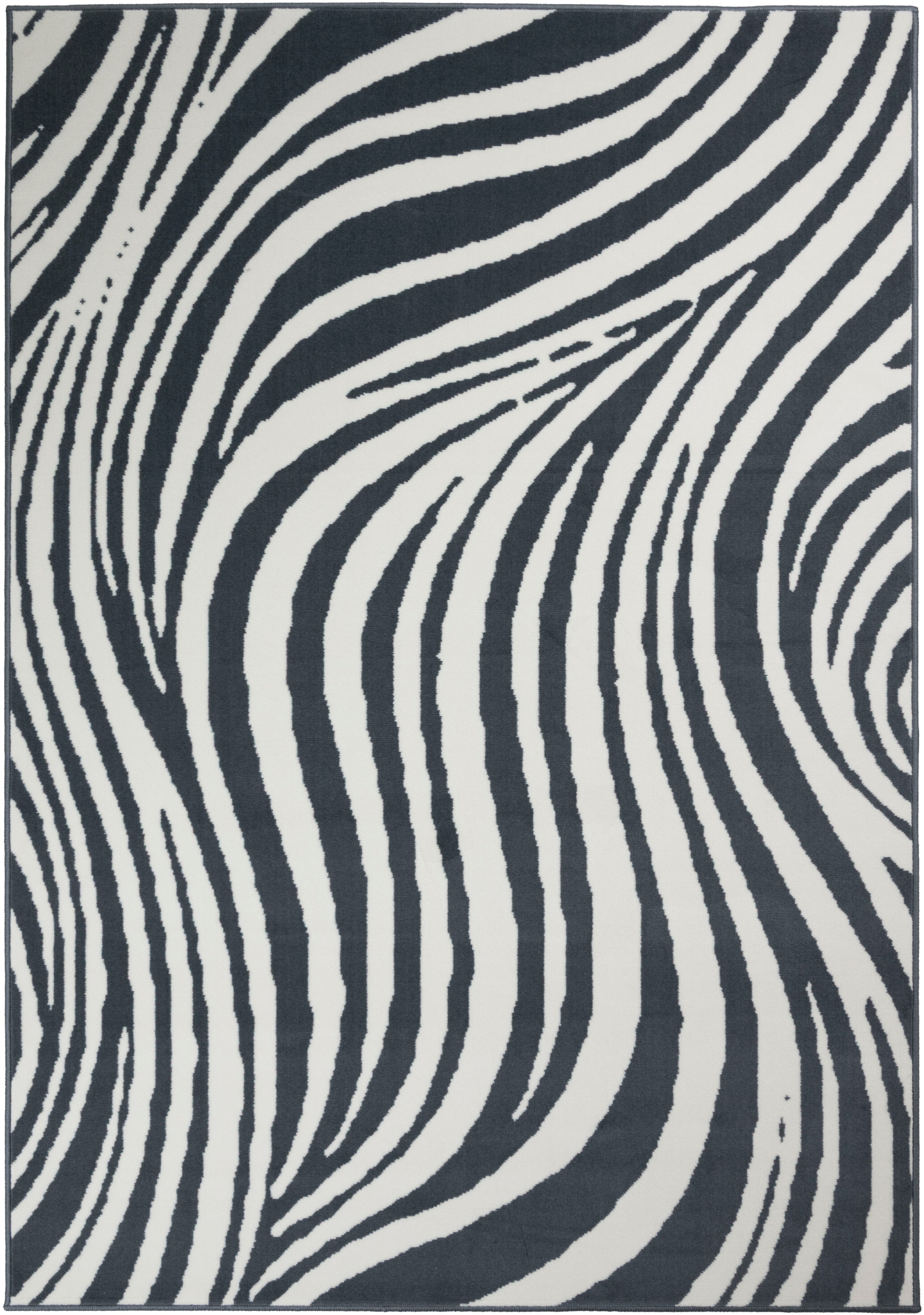 GOODproduct Teppich »Liaa in Wellen Design, softer Kurzflor,« rechteckig 7 mm Höhe 3D-Optik, Scandi-Look, Wohnzimmer, Esszimmer, Schlafzimmer