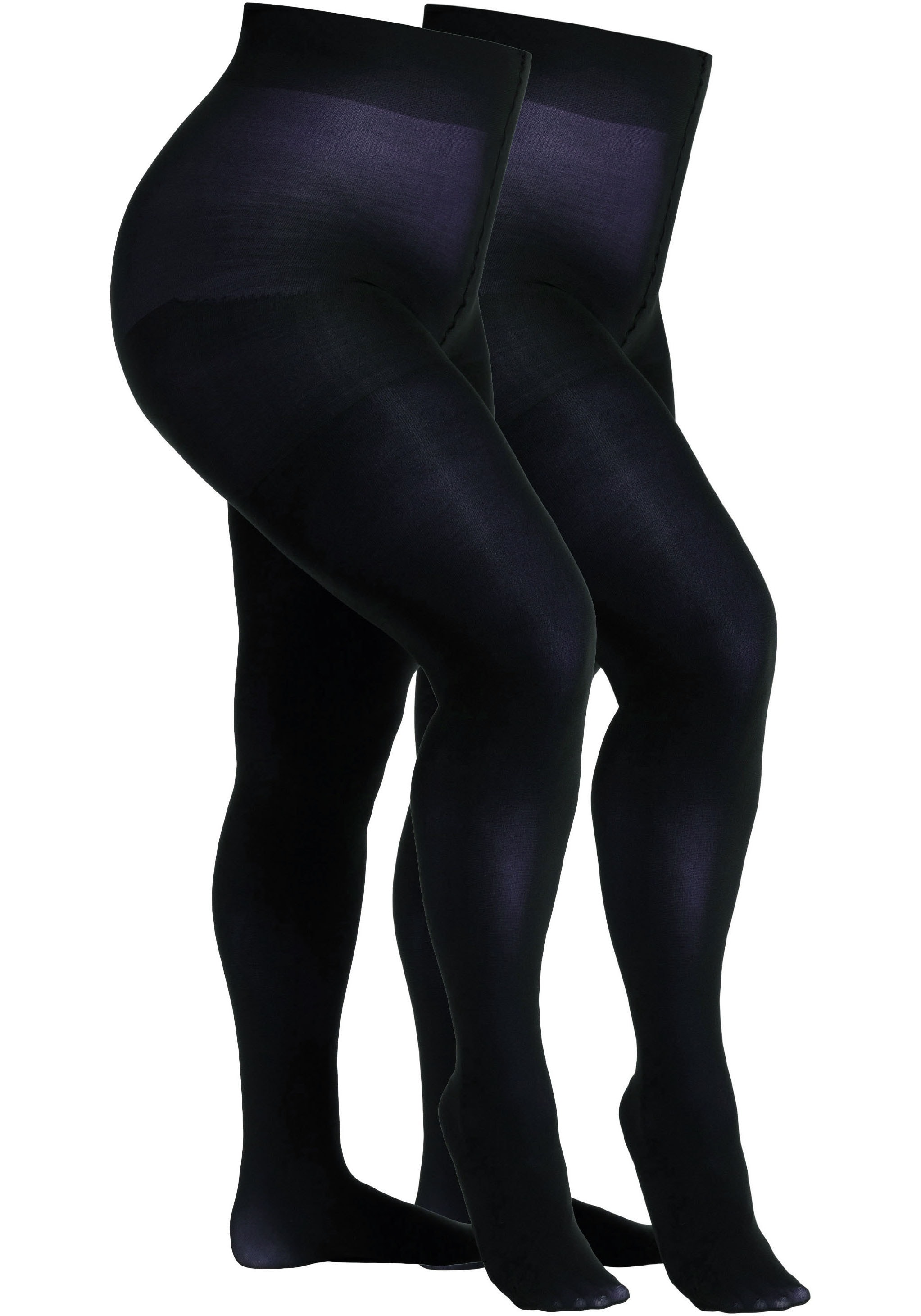 Image of Camano Feinstrumpfhose "fine curvy" 60 Curvy-Tights, matt, extra breiter Bund