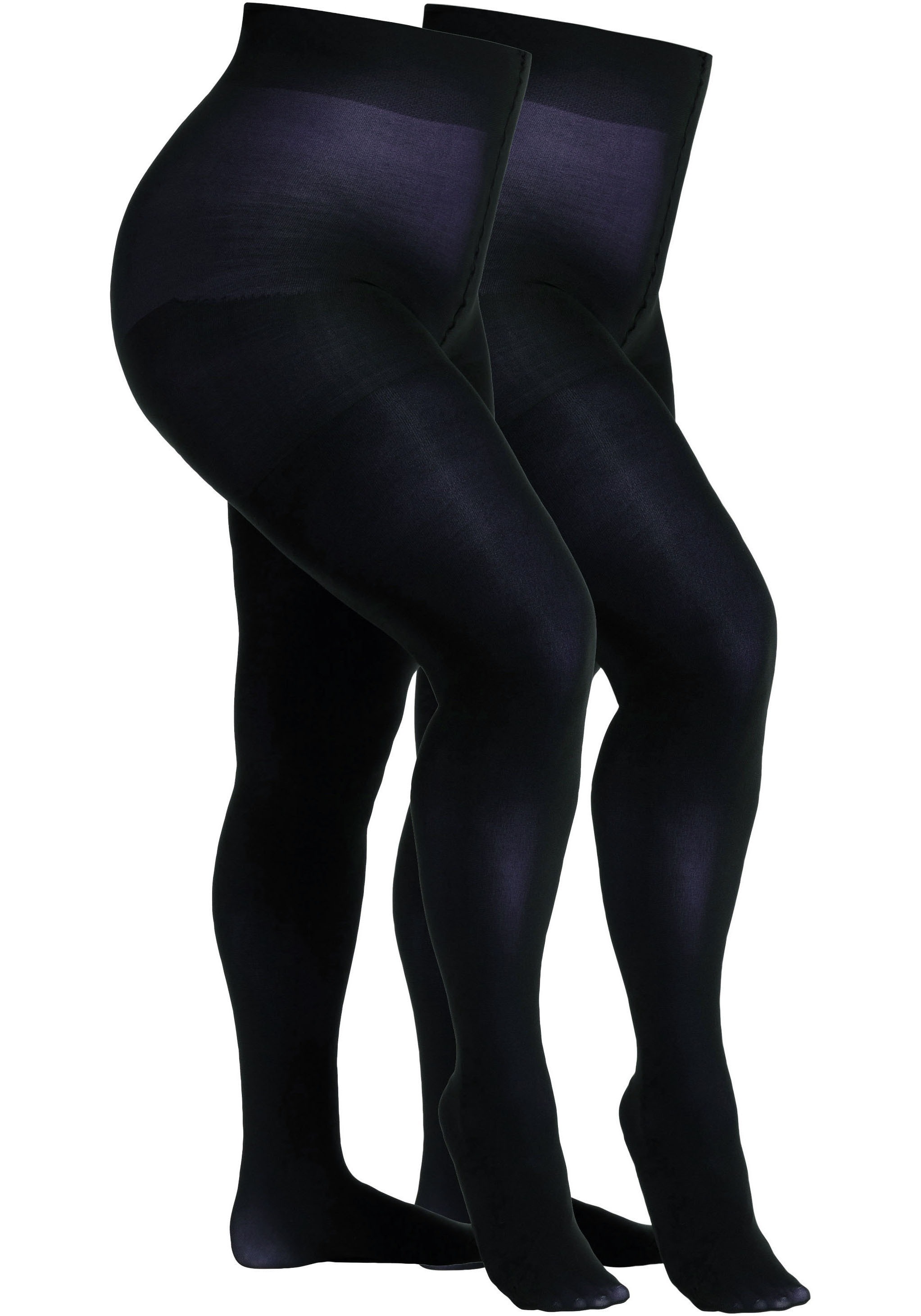 Image of Camano Feinstrumpfhose "fine curvy" 60 DEN Curvy-Tights, matt, extra breiter Bund