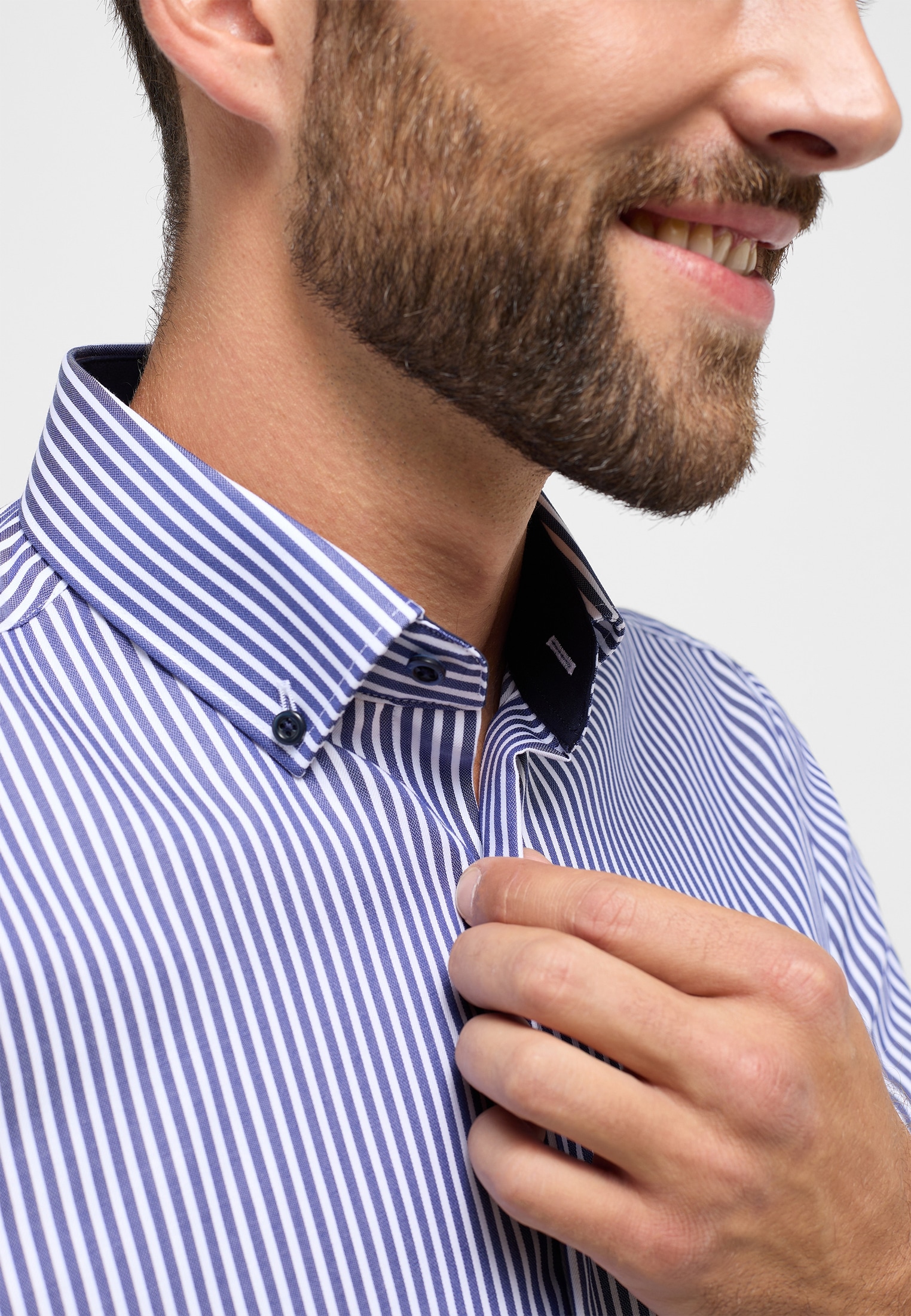 Eterna Langarmhemd »SLIM FIT« NON IRON (bügelfrei)