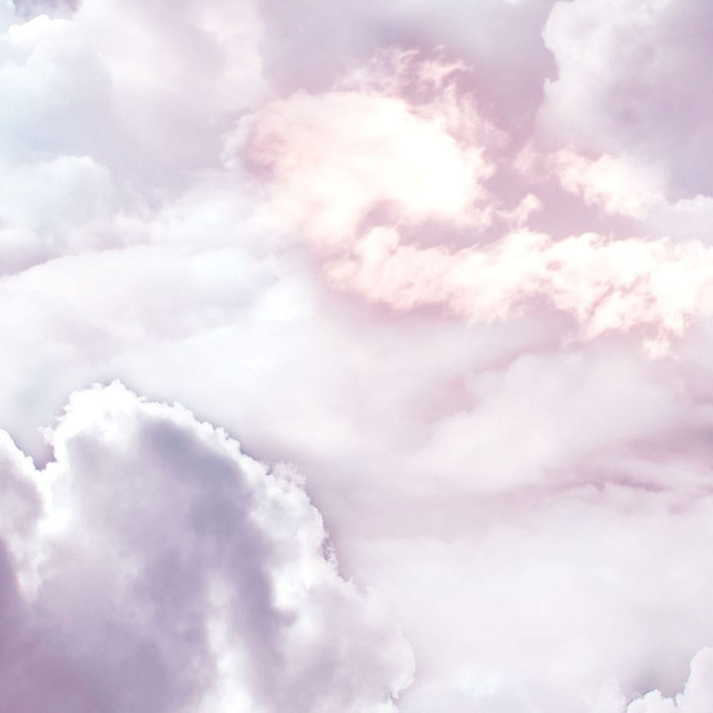 Komar Papier peint photo »Dot - selbstklebende Vlies Fototapete - Candy Sky - Grösse 125 x 125 cm« imprimé