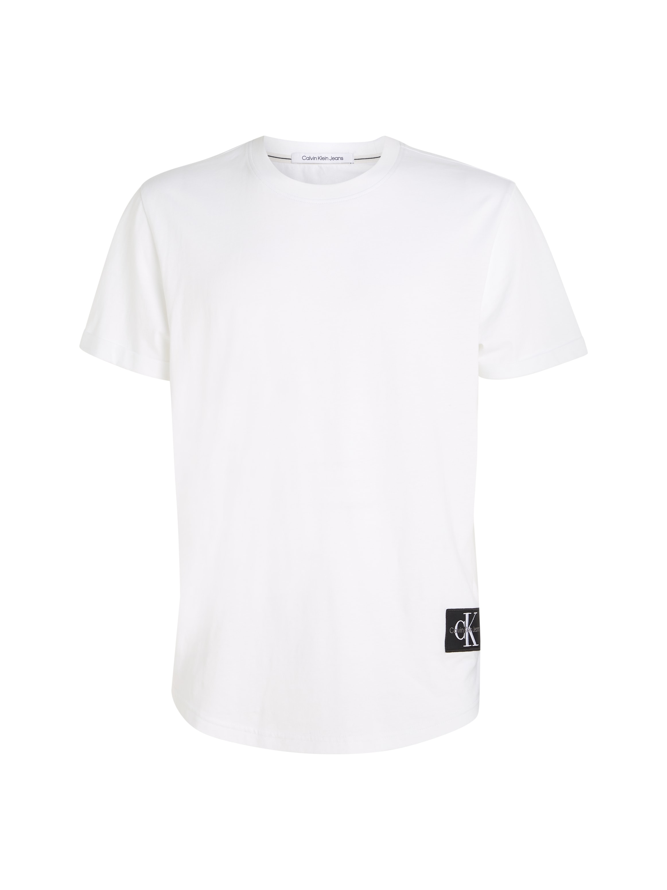 Calvin Klein Jeans T-Shirt »BADGE TURN UP SLEEVE«, mit Logopatch