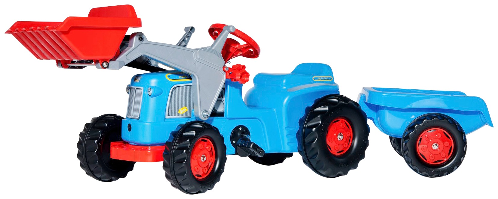 Image of Rolly Toys Tretfahrzeug »Classic«, Traktor mit Trailer und Lader bei Ackermann Versand Schweiz