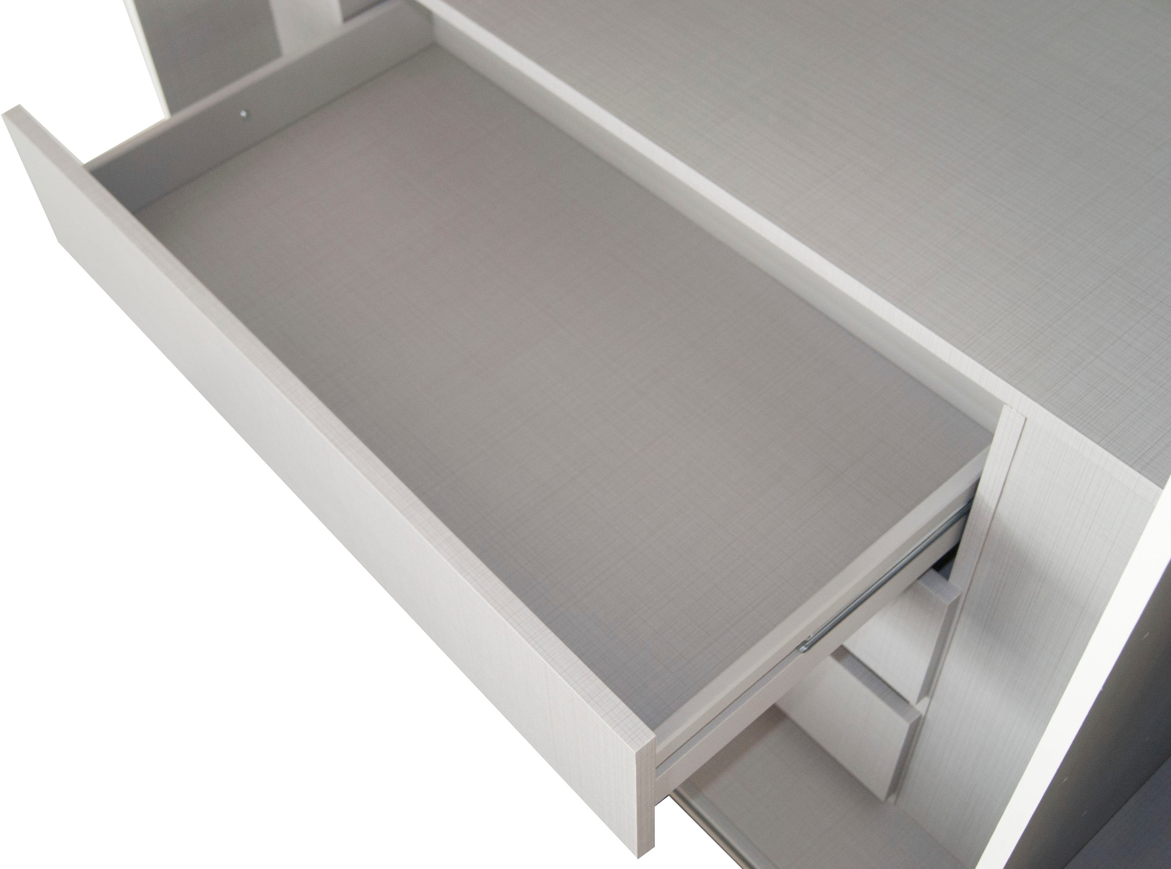 Wimex Armoires à vêtements »Indiana by fresh to go, wahlweise mit oder ohne Spiegel« INKLUSIVE Innenausstattung und Selbsteinzug für die Türen,  grosse Breiten250 oder 300cm, mit oder ohne Glasfront, Made in Germany