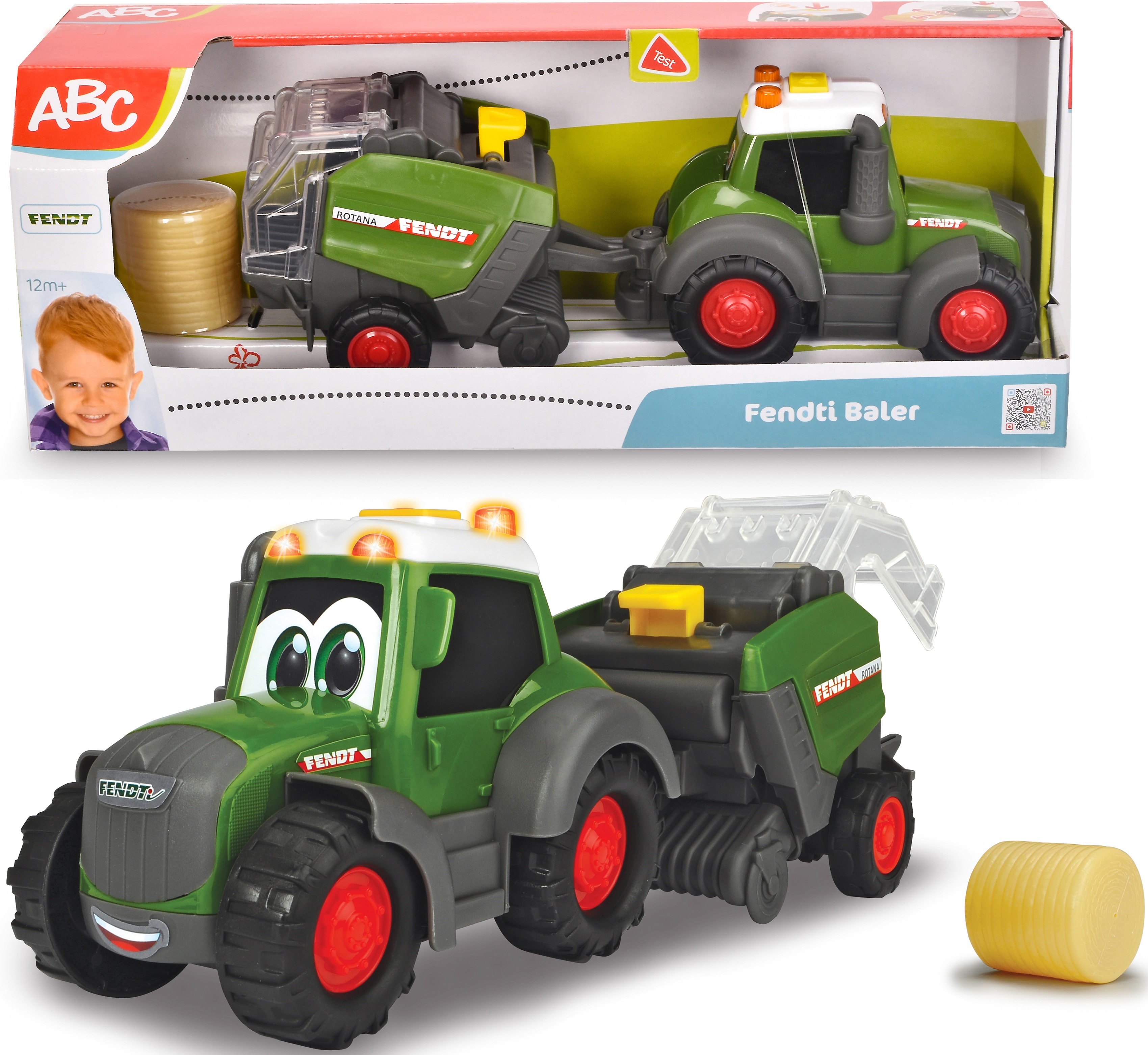 Image of ABC Spielzeug-Traktor »Fendti Baler«, mit Licht und Sound bei Ackermann Versand Schweiz