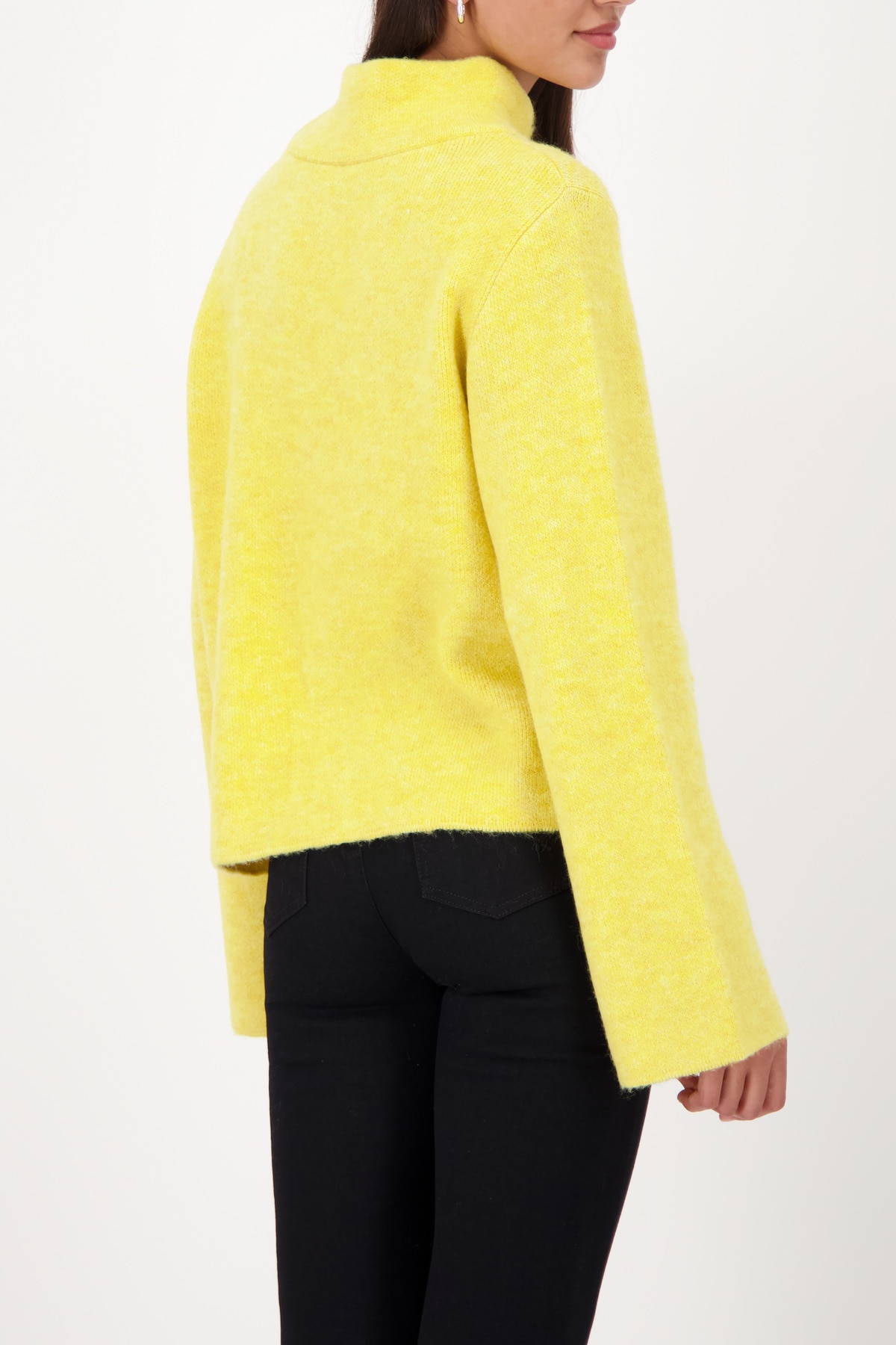 Monari Pull en tricot Regular fit mit Stehkragen