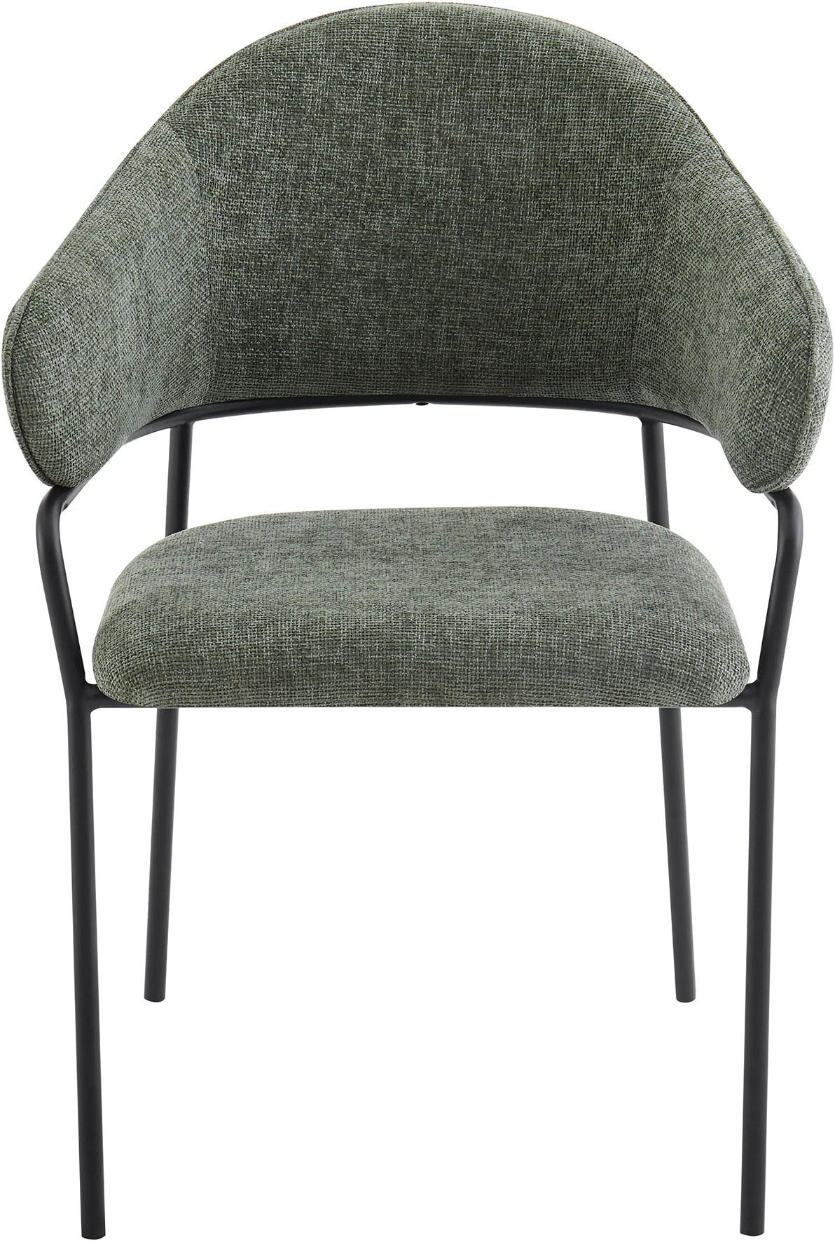 byLIVING Chaise de salle à manger »Curve« (Set) 2 cuismoderner Stoff Stuhl mit gemütlichem Sitzkomfort, verschiedene Farben.