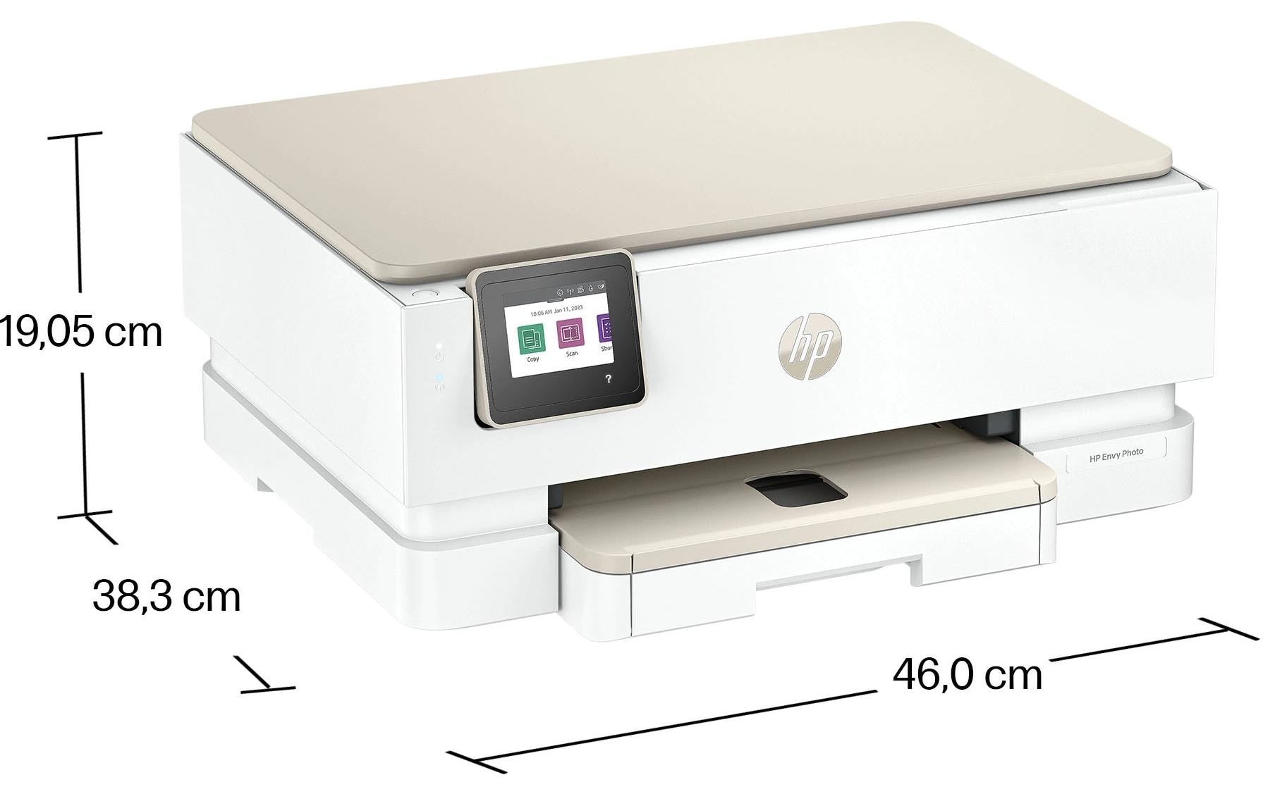 HP Multifunktionsdrucker »Envy Photo 7230 (B63JVB)« 6 Probemonate HP Instant Ink erhalten bis 31.07.2026