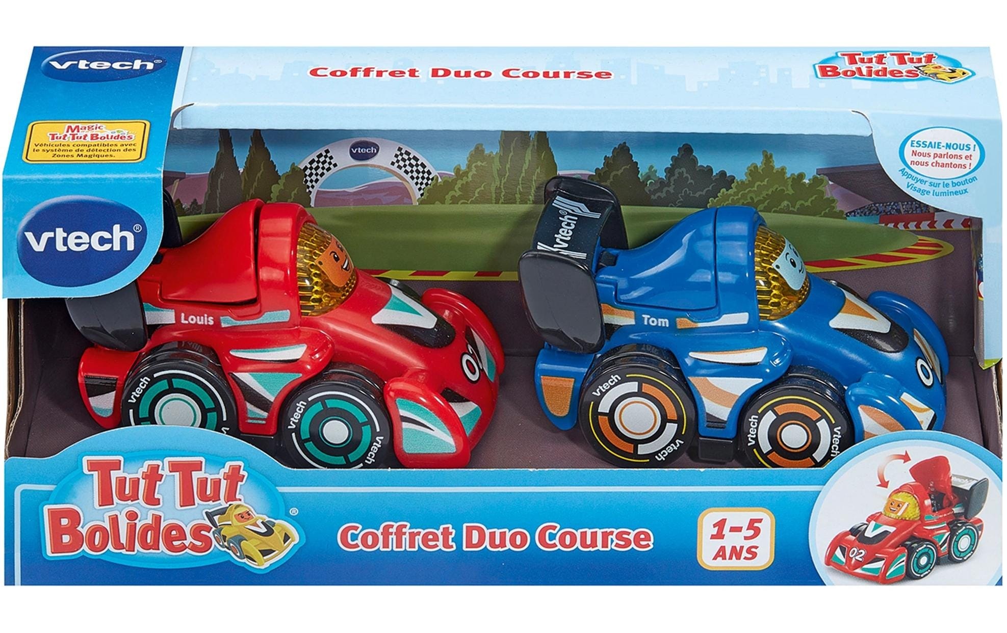 Image of Vtech Spielzeug-Auto "Tut Tut Bolides Coffret Duo -FR-"