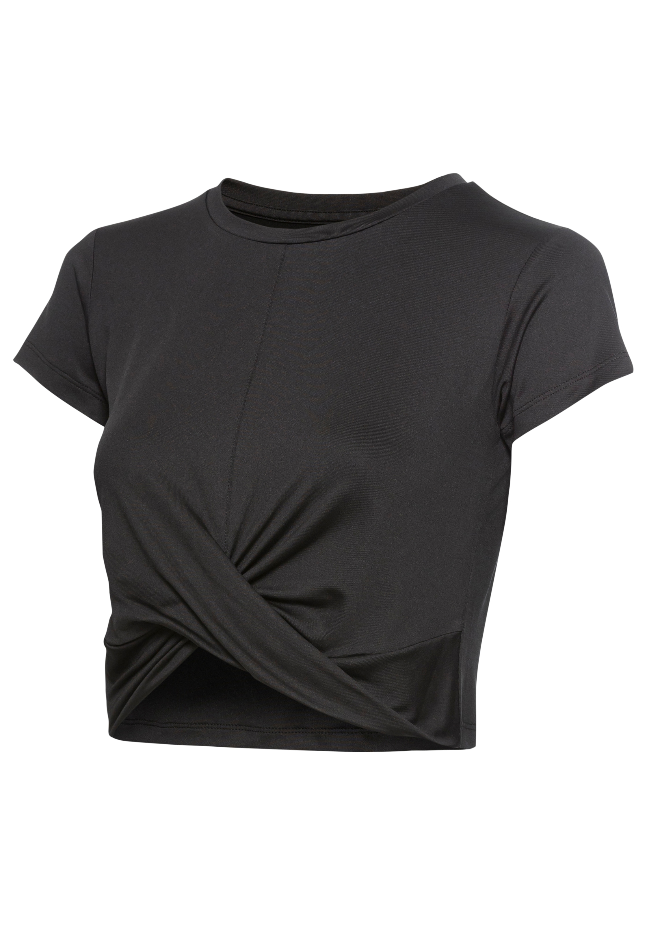 LASCANA ACTIVE T-Shirt »- Sportshirt«, in Wickeloptik