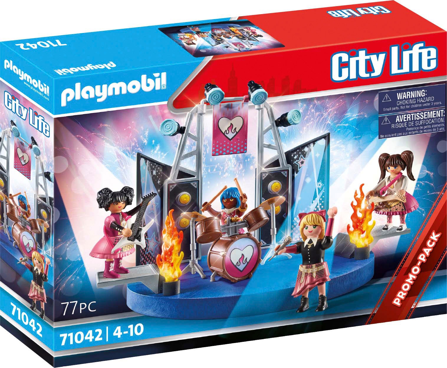 Playmobil® Konstruktions-Spielset »Music Band (71042), City Life«, (77 St.) kaufen