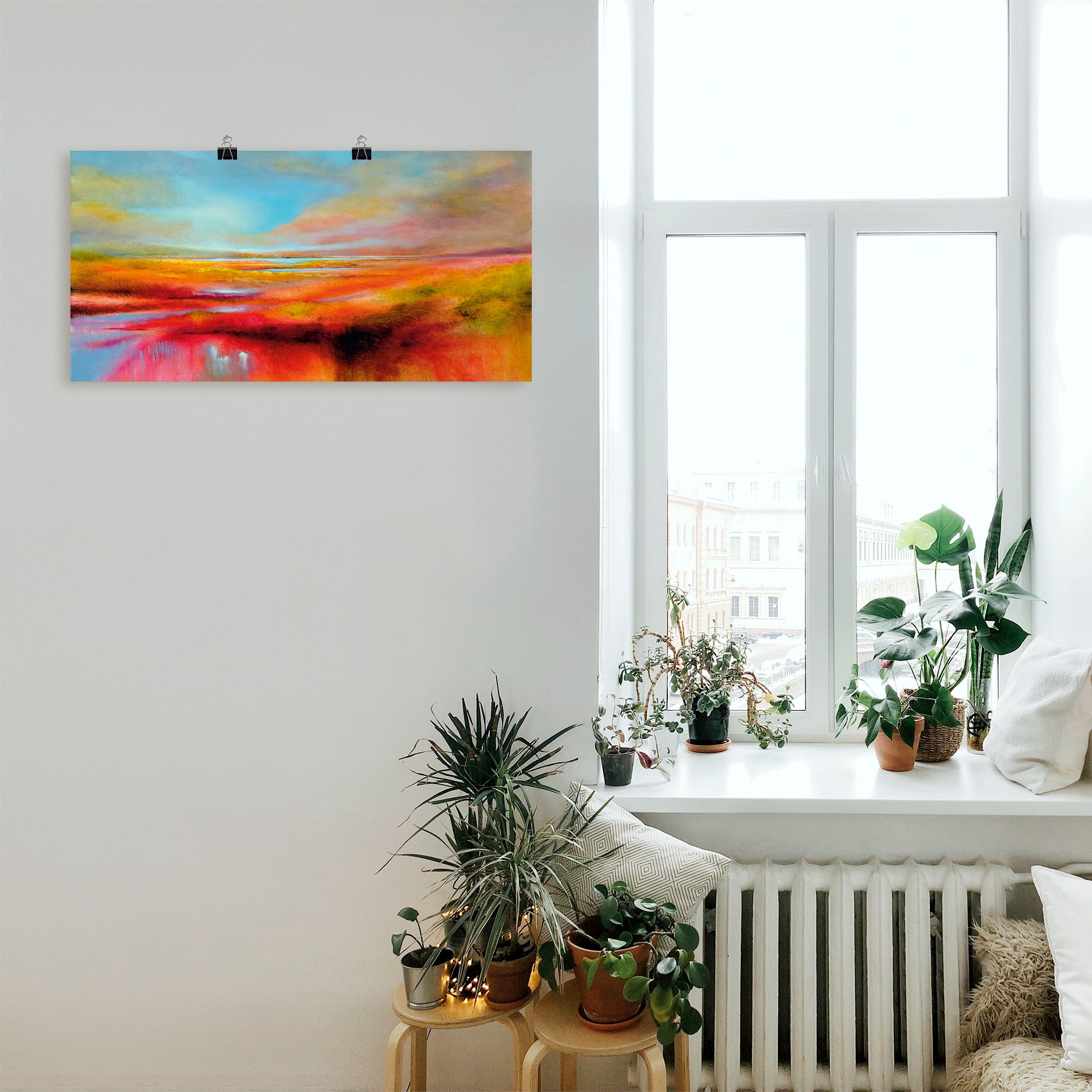 Artland Fresque murale »Ein perfekter Tag« 1 cuis tlg. als Leinwandbild, Poster in verschied. Grössen