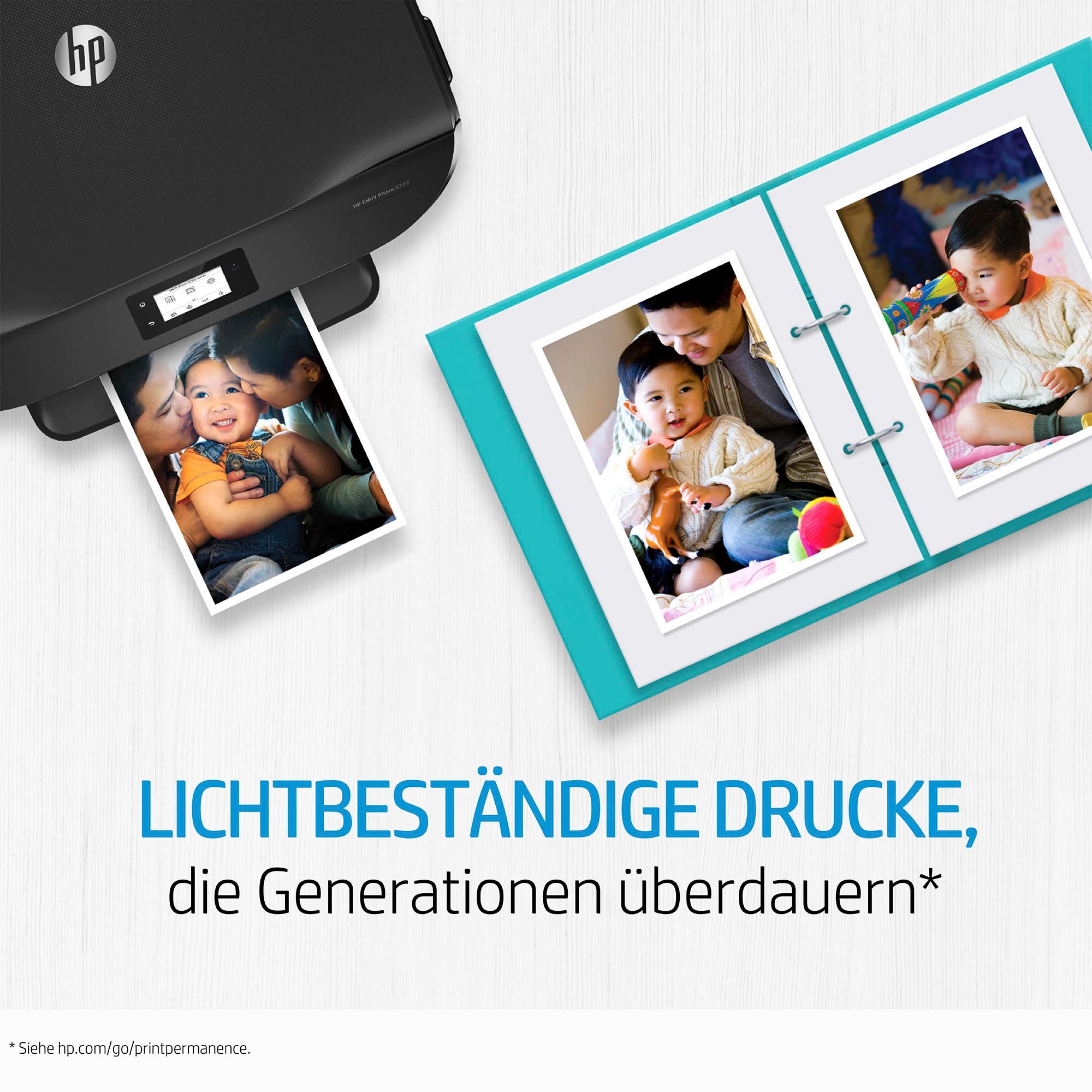 HP Nachfülltinte »305 2er-Pack 6ZD17AE, Cyan/Magenta/Gelb/Schwarz«, für HP, (Packung, 2 St.), Instant Ink, Druckerpatrone original, Kombi
