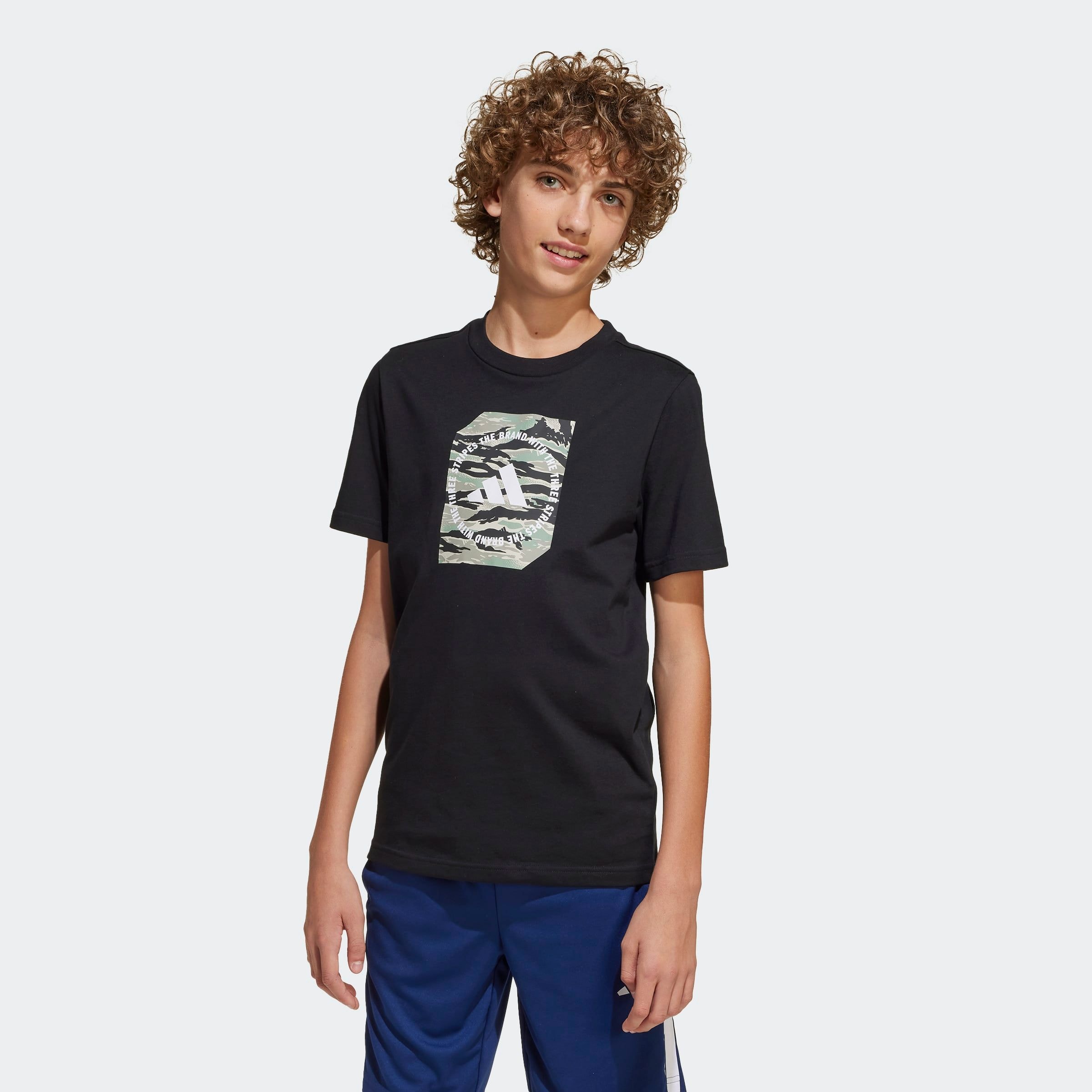 Image of adidas Sportswear T-Shirt "CAMO BOX KIDS"