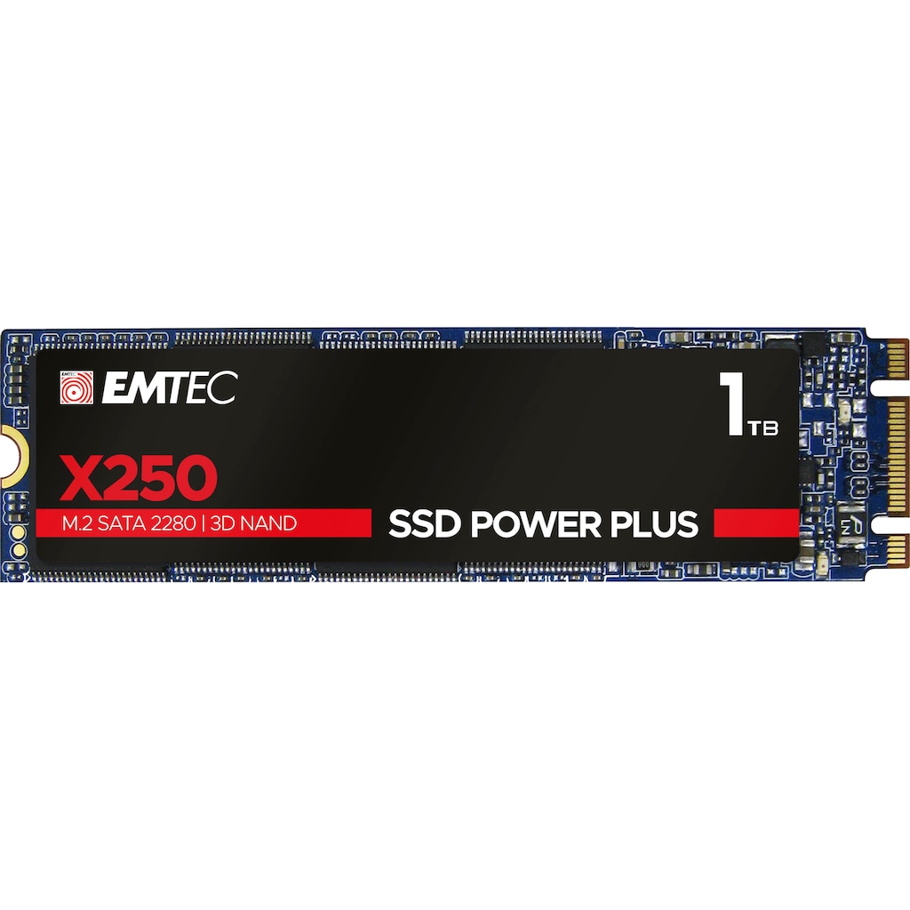 EMTEC interne SSD »X250 Power Plus SSD«, Anschluss SATA III