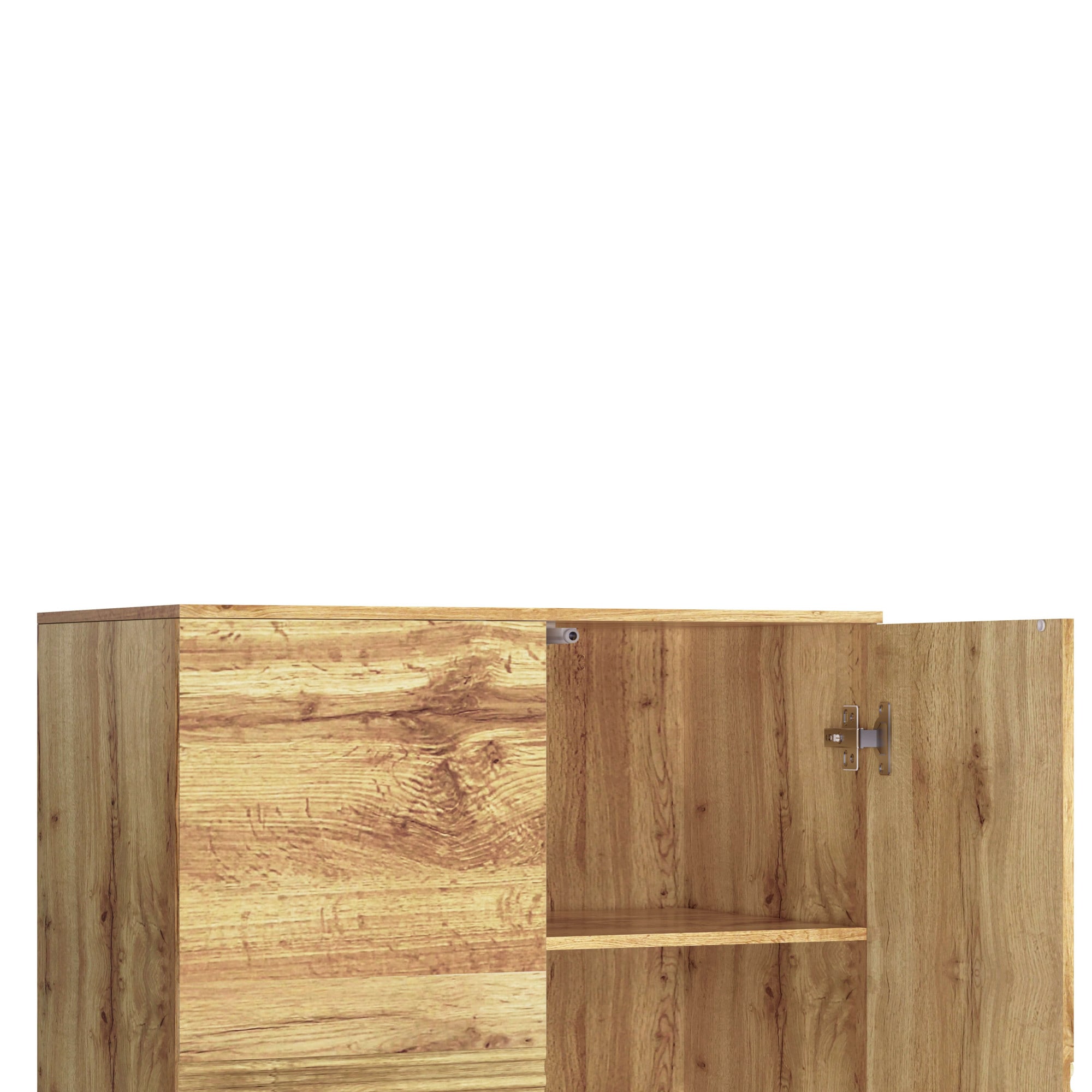 Home affaire Highboard »Angers« Kommode, Midischrank mit Push-to-open, 2 Einlegeböden, Breite 90 cm