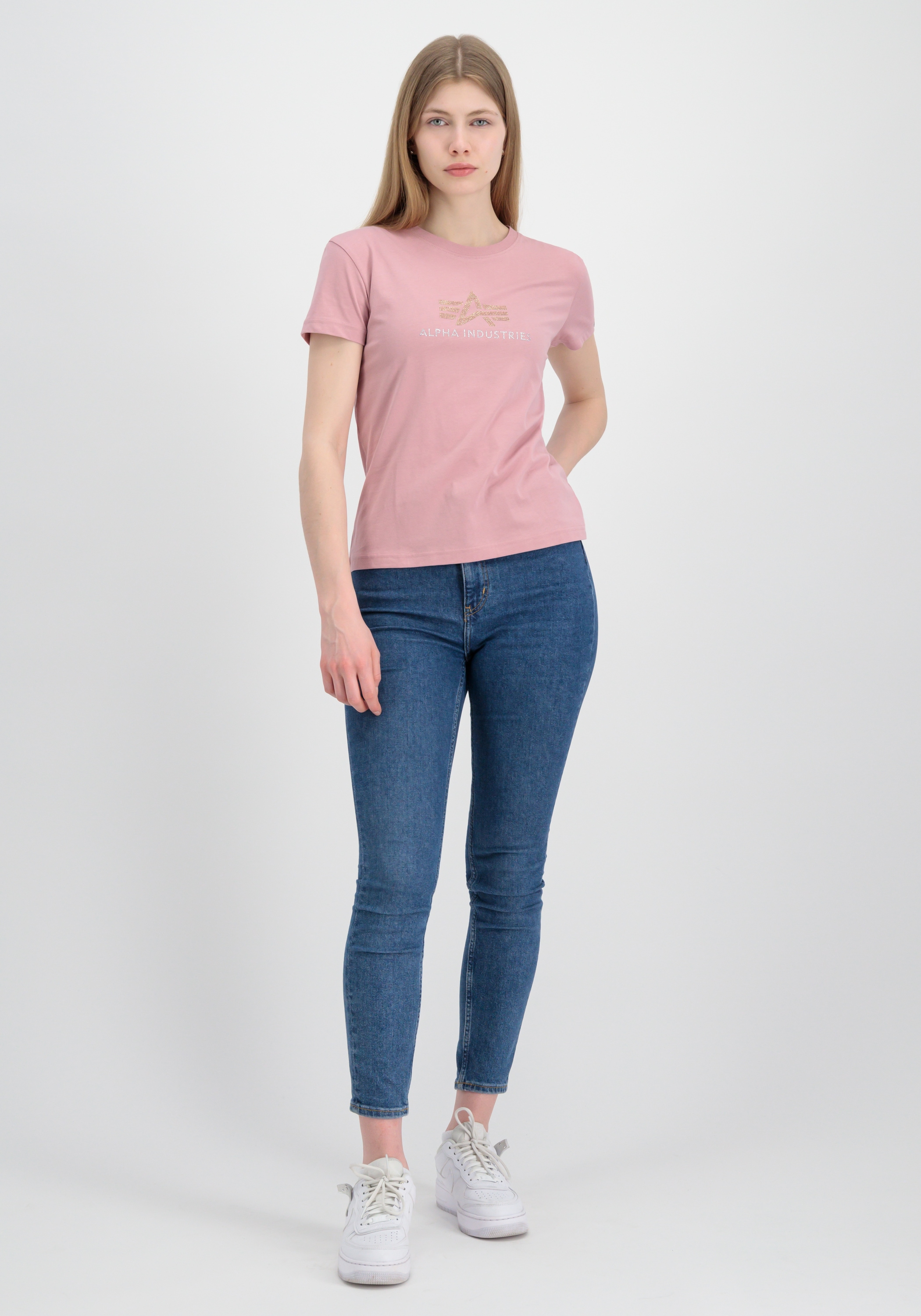 Alpha Industries T-Shirt »Alpha Industries Women - T-Shirts Crystal T-Shirt W«