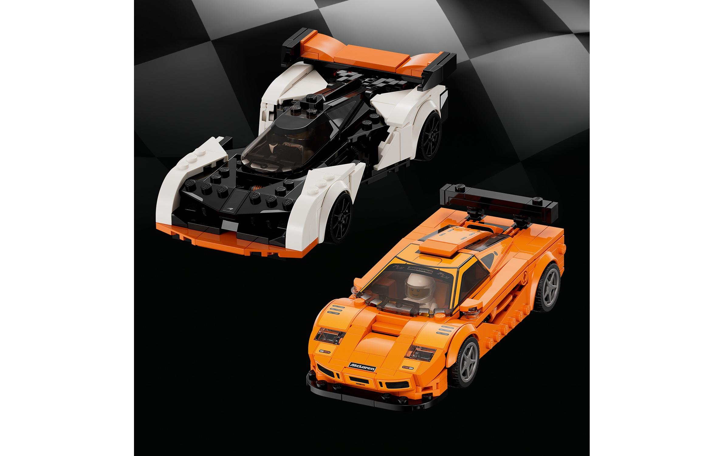 LEGO® Konstruktionsspielsteine »Solus GT & McLaren F1 LM«