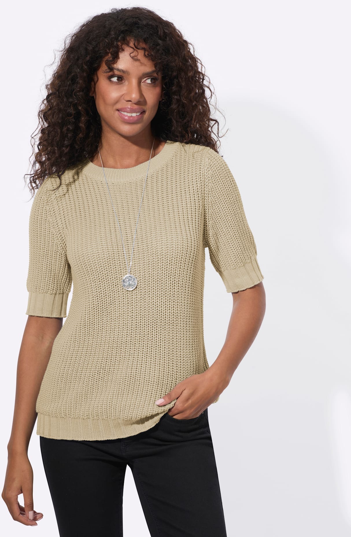 Casual Looks Kurzarmpullover "Kurzarm-Pullover"