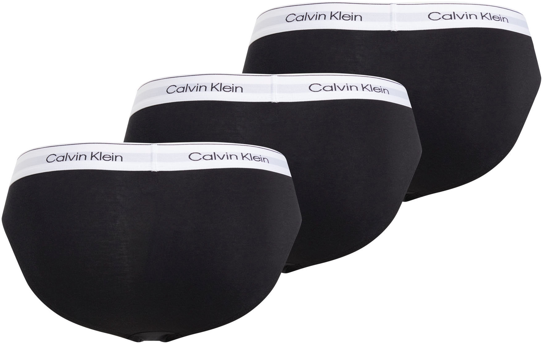 Calvin Klein Underwear Slip »LOW RISE SLIP BRIEF 3PK«, (Packung, 3 St.), mit Logo-Elastikbund (3 Stück)