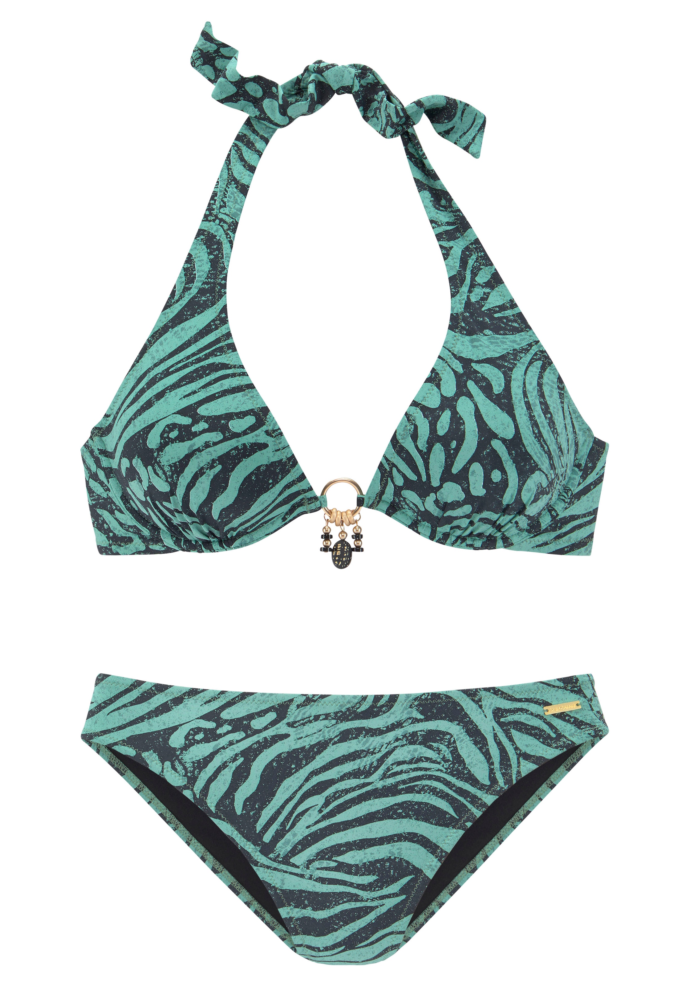 Bruno Banani Bügel-Bikini, in trendigem Animalprint