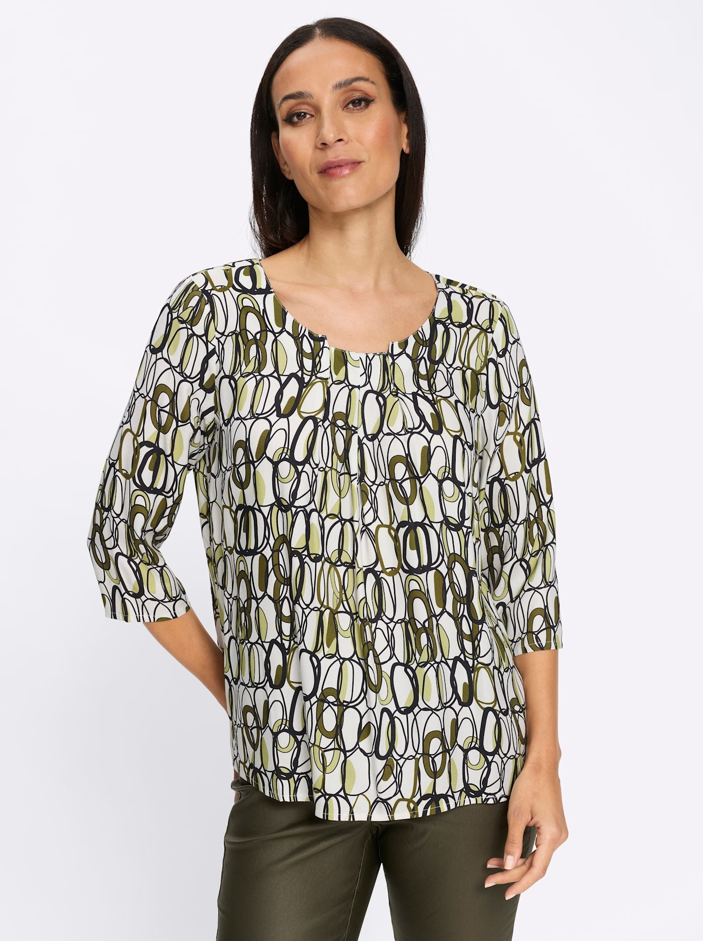 heine Druckbluse