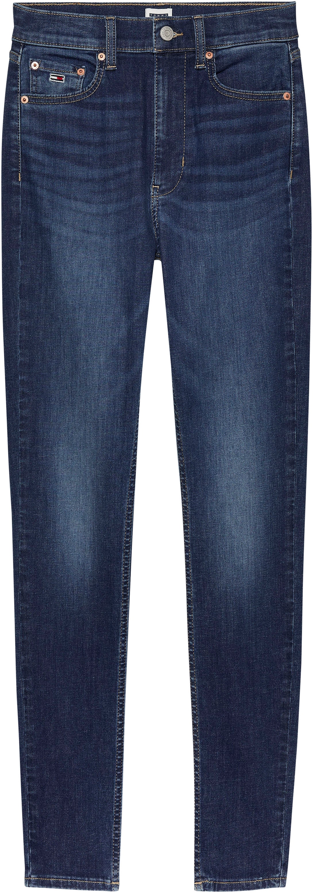 Tommy Jeans Skinny-fit-Jeans »Sylvia High Rise Skinny«, mit Logo-Badge