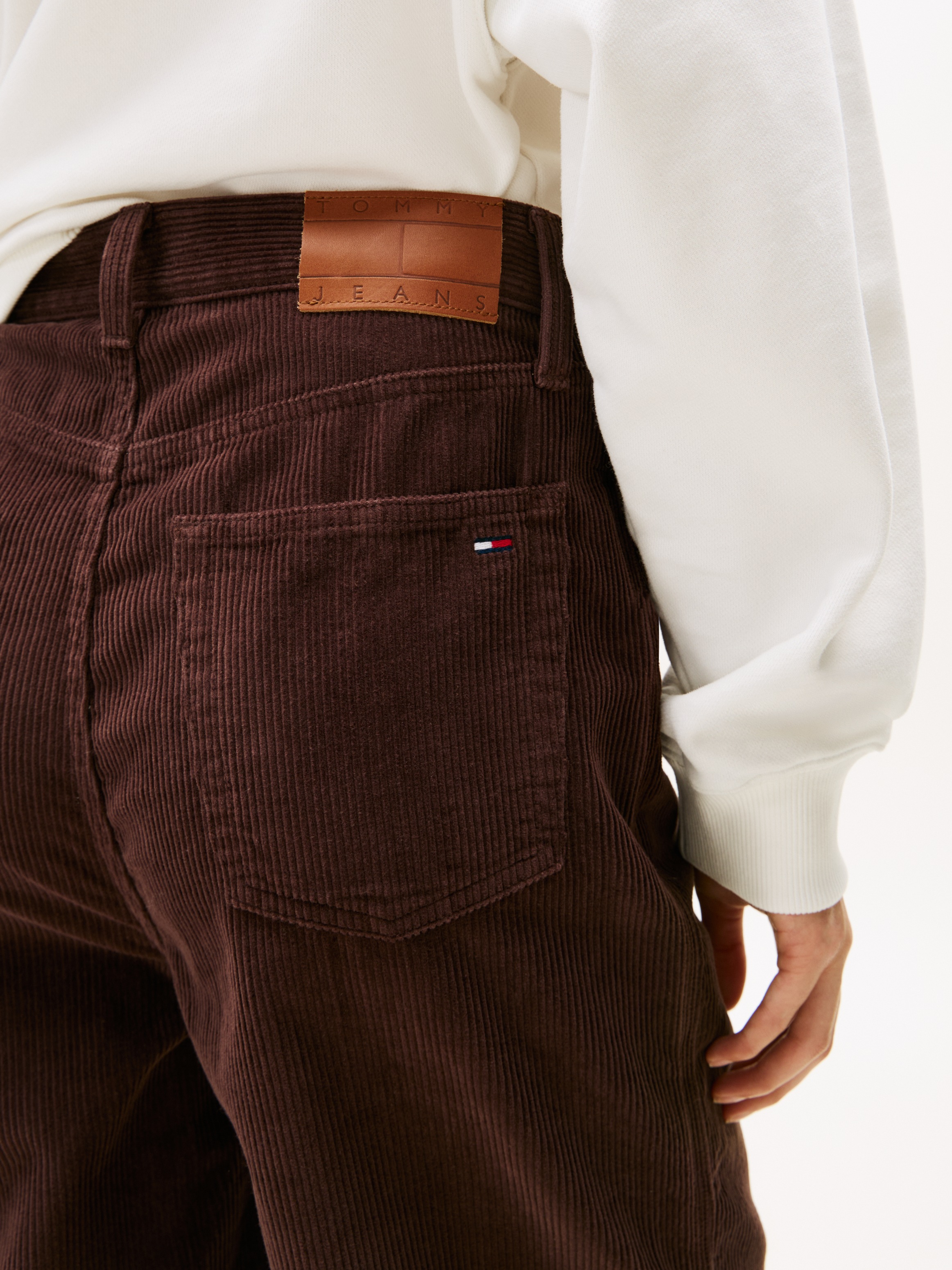 Tommy Jeans Cordhose »TJW CLAIRE HR WIDE CORD«