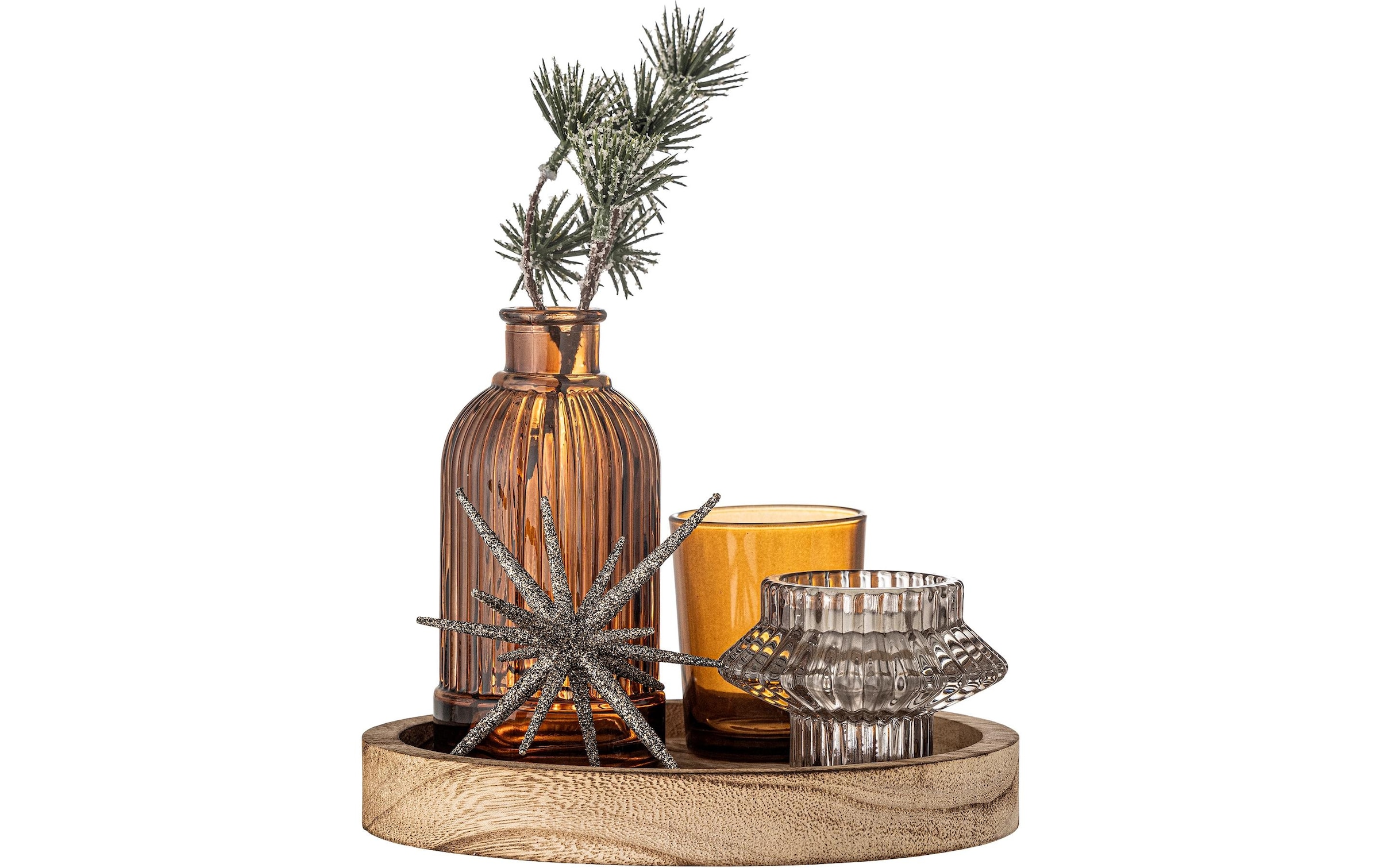Bloomingville Weihnachtsfigur »Bloomingville Weihnachtsdeko Sanga 6-teilig«