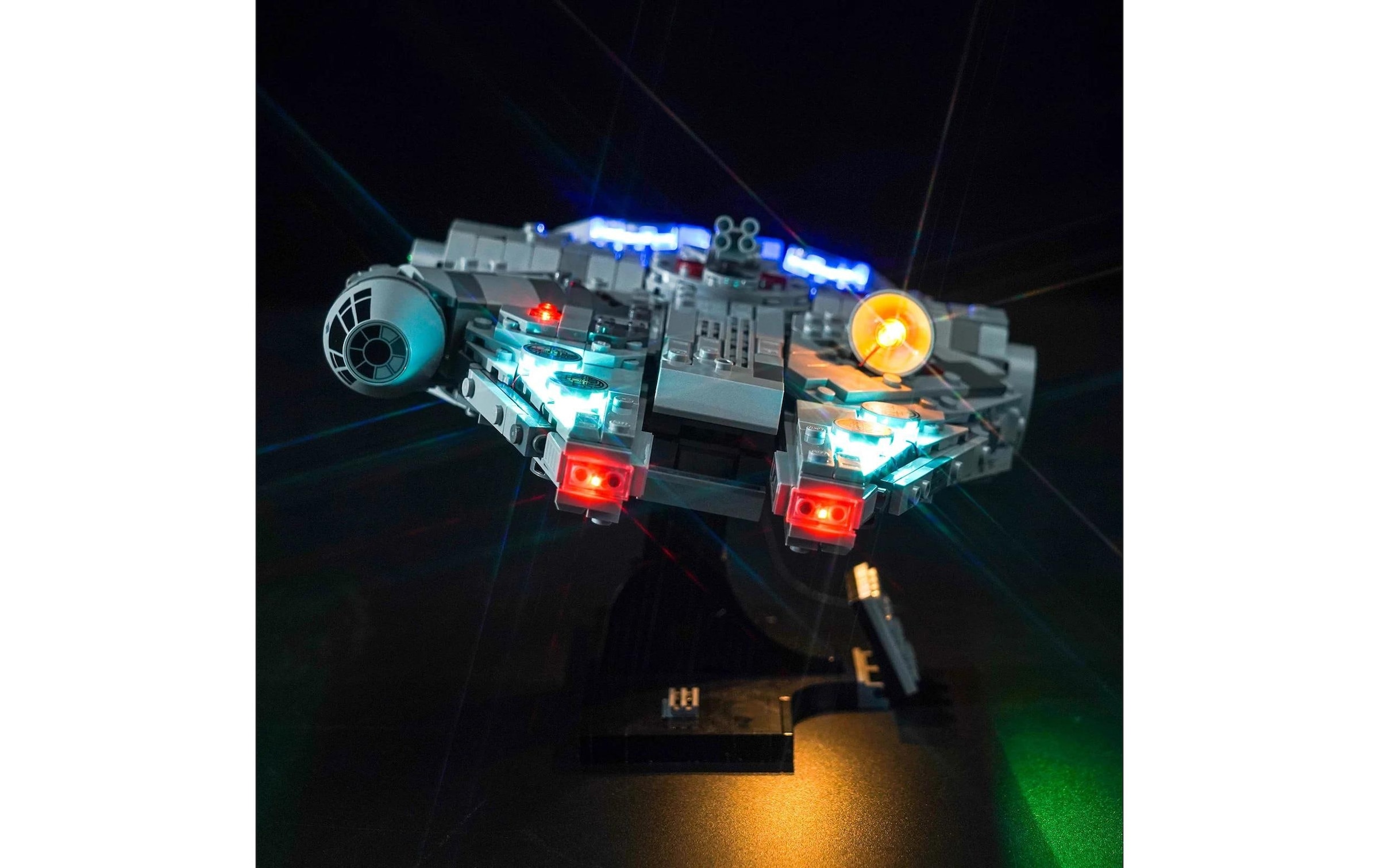   Jeu de construction en pierre »BrickBling LED-Licht-Set für LEGO® Star Wars: Millennium Falcon -75375«