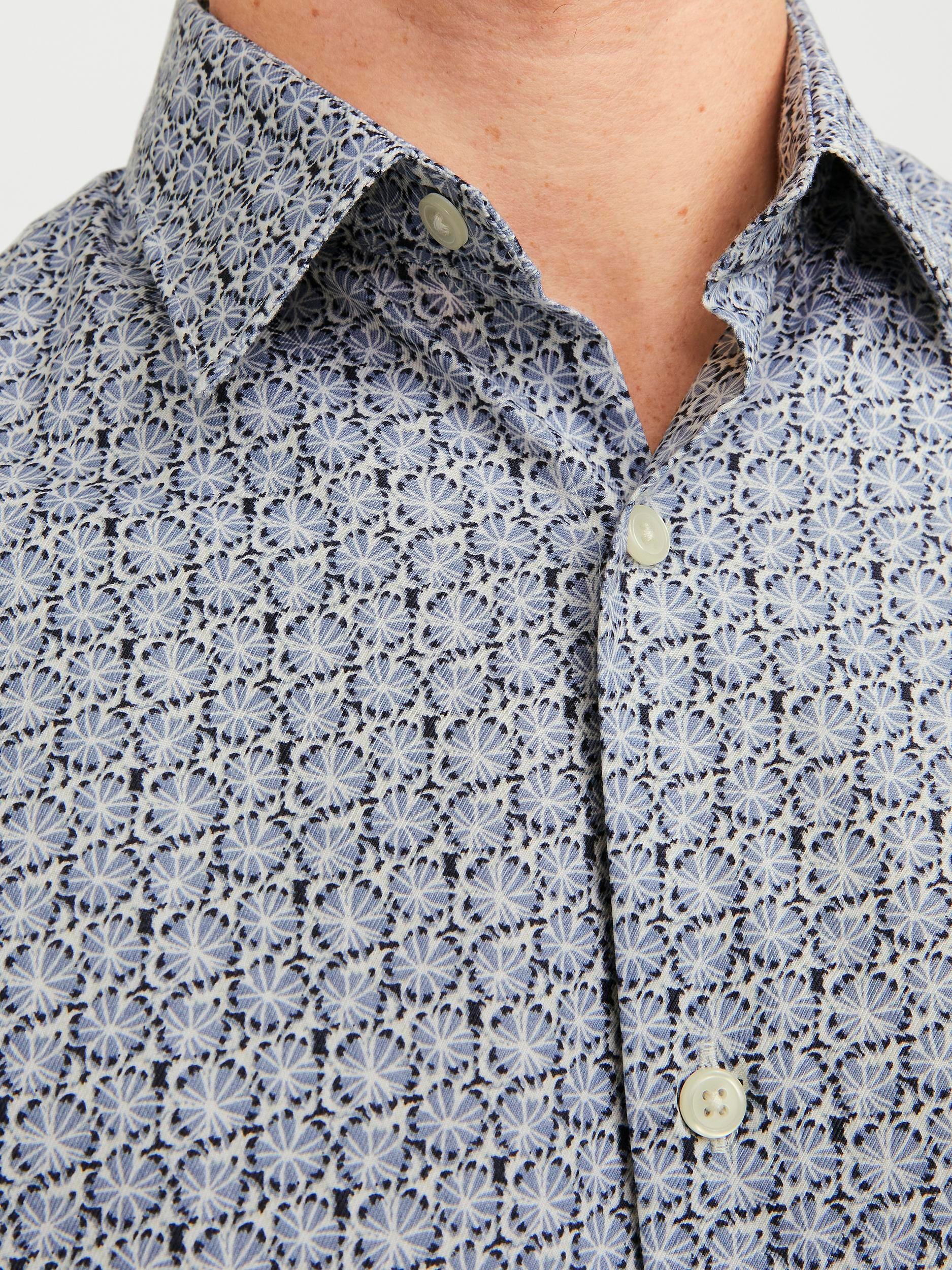 Jack & Jones Langarmhemd »JPRBLANORDIC PRINT SHIRT L/S SN«