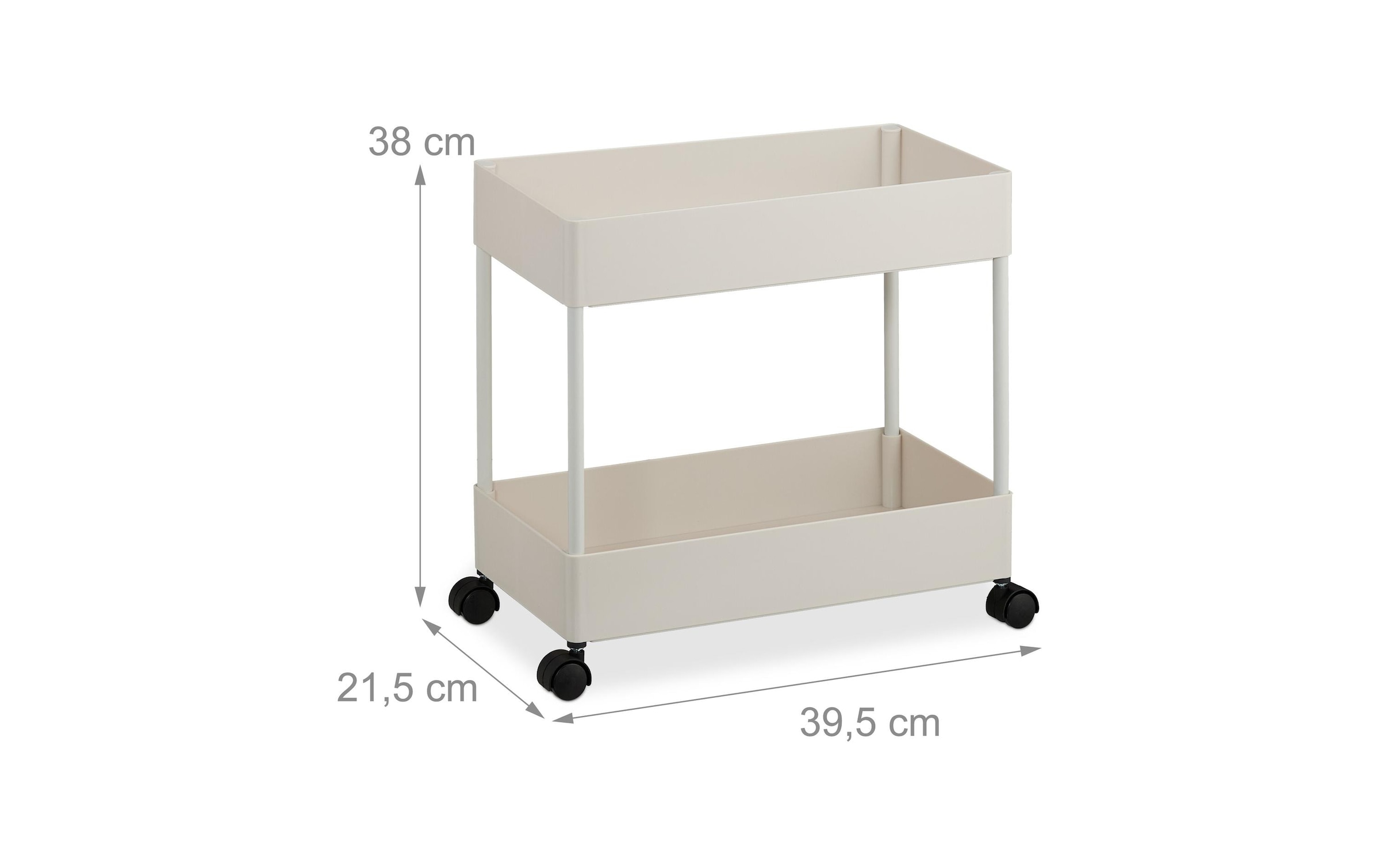 relaxdays Chariot de cuisine »39.5 x 38 x 21,5 cm«