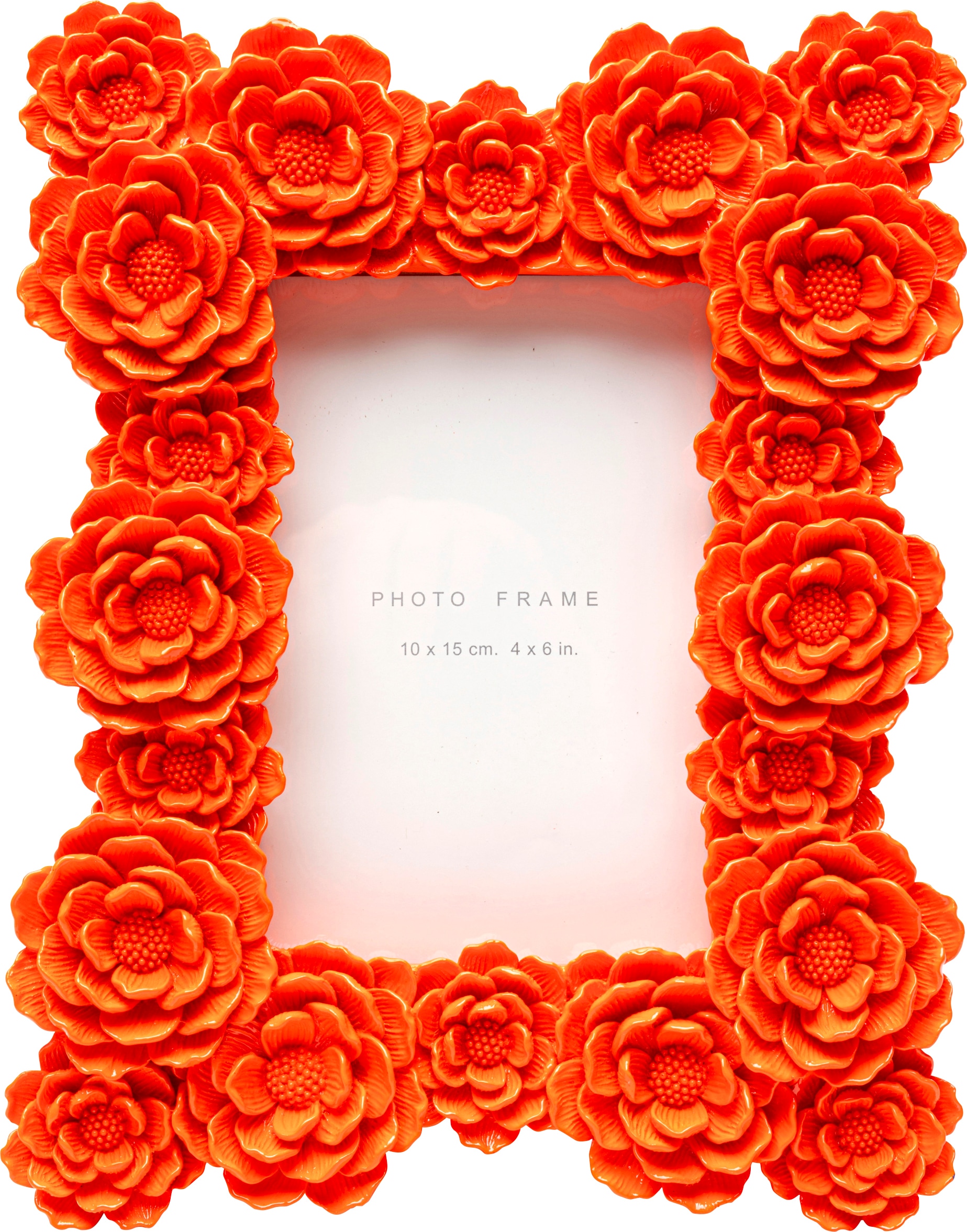 Image of Kare Design Bilderrahmen "Flowerdream Orange 10x15cm"